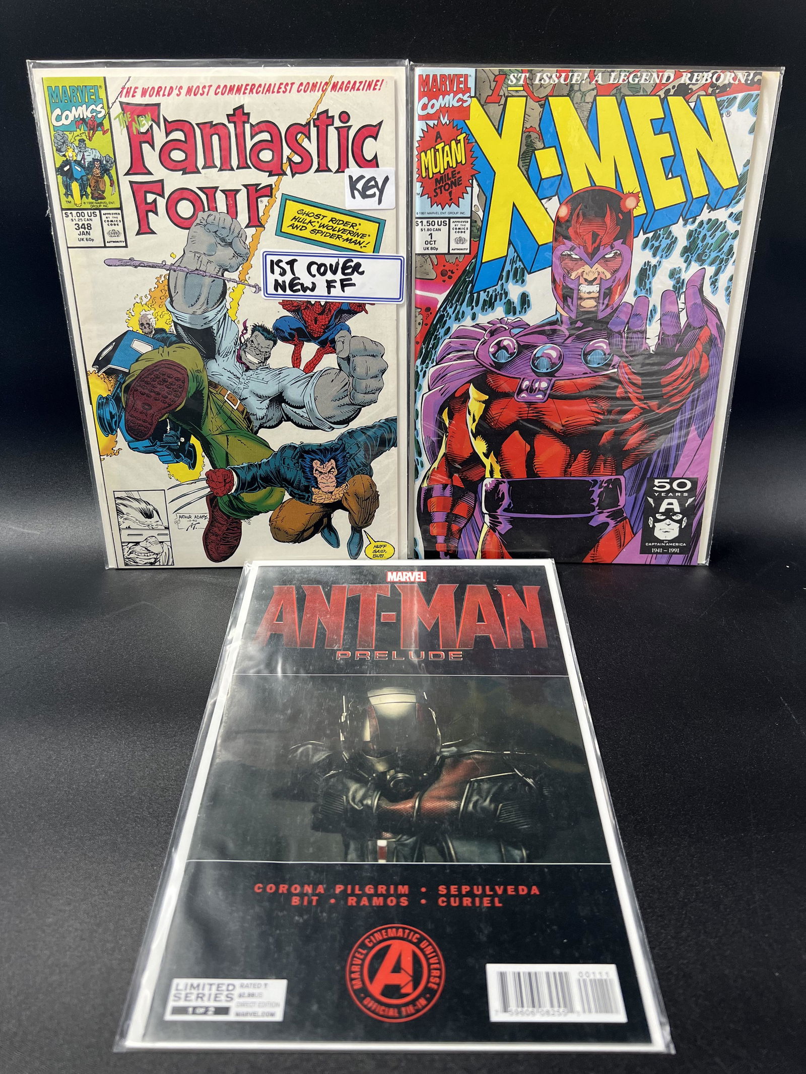 LOT OF 3 SUPERHERO COMICS ( MARVEL COMICS) (1 of 1)