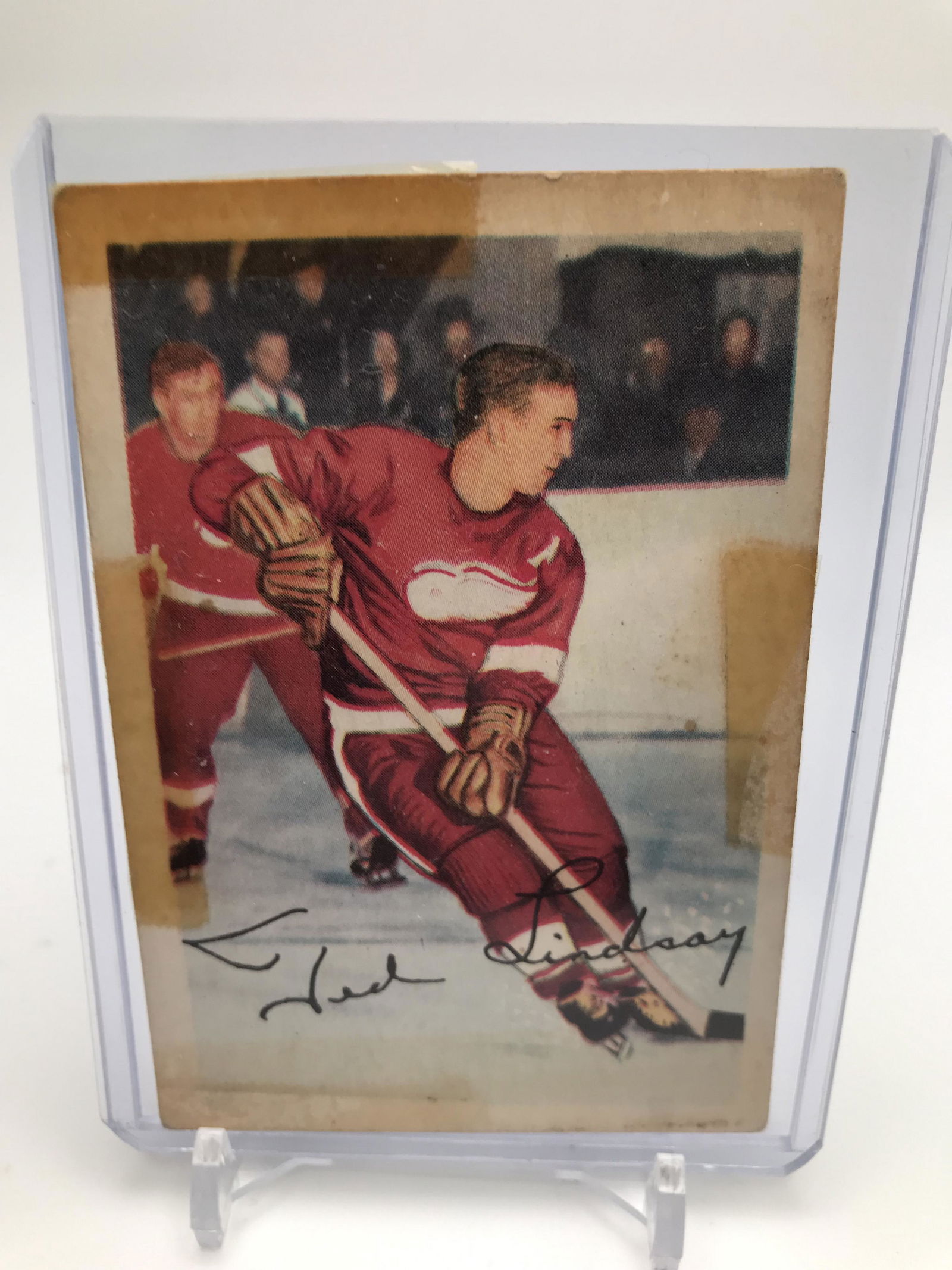 1953-54 PARKHURST HOCKEY NO.52 TED LINDSAY (1 of 2)