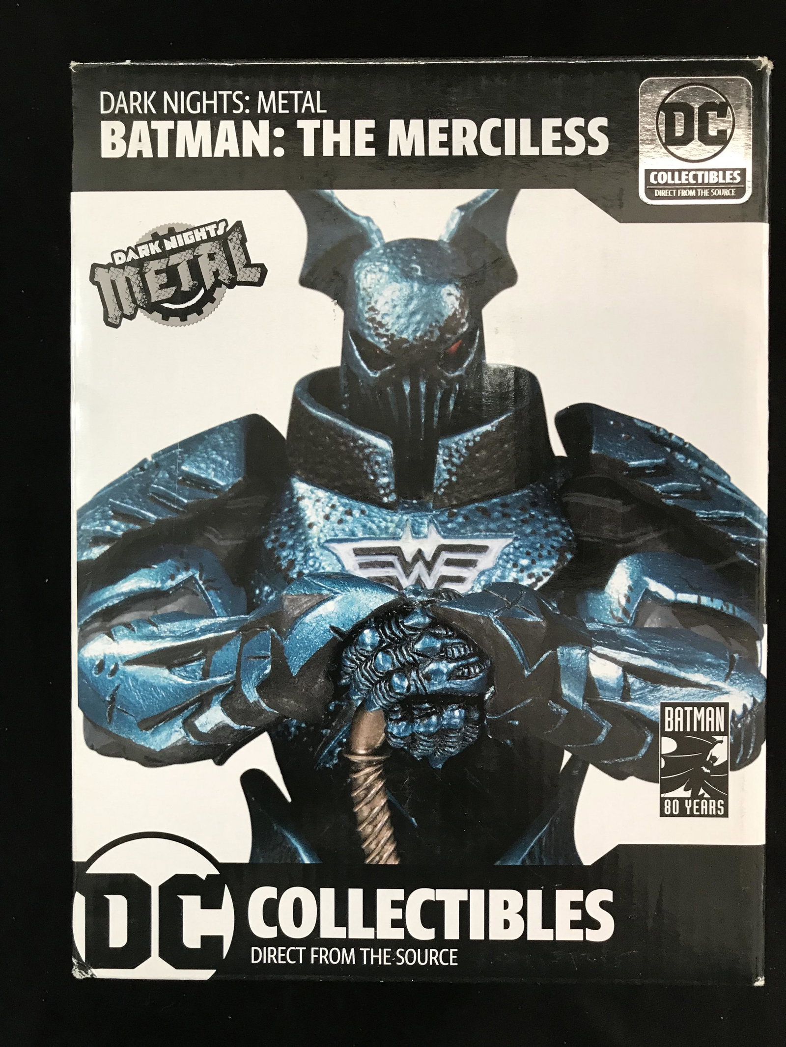NEW IN BOX DC COLLECTIBLES DARK KNIGHTS METAL BATMAN THE MERCILESS 12" STATUE: NEW IN BOX DC COLLECTIBLES DARK KNIGHTS METAL BATMAN THE MERCILESS 12" STATUE