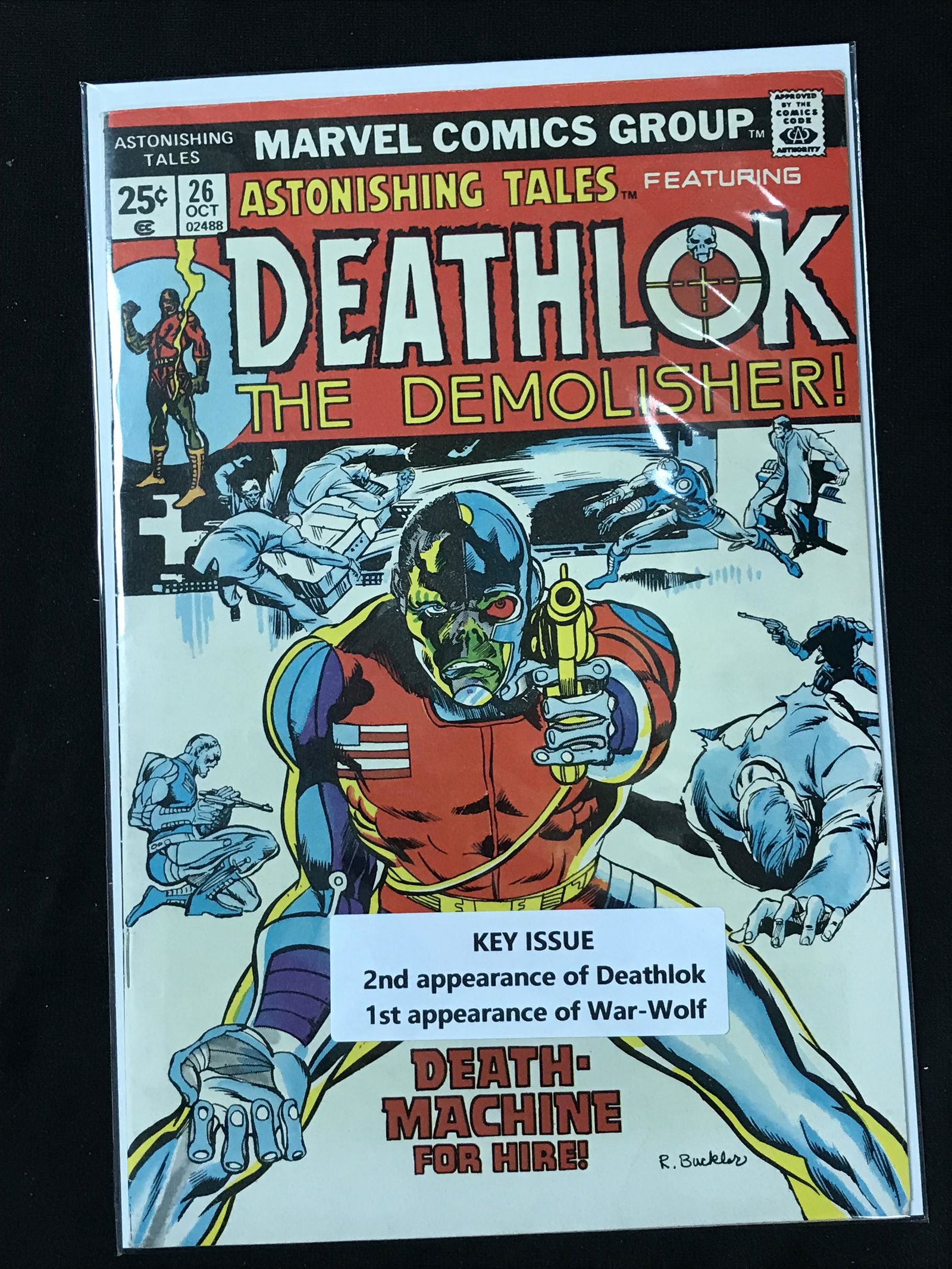 MARVEL COMICS ASTONISHING TALES NO.25 (2ND APPEARANCE DEATHLOK) (1 of 1)