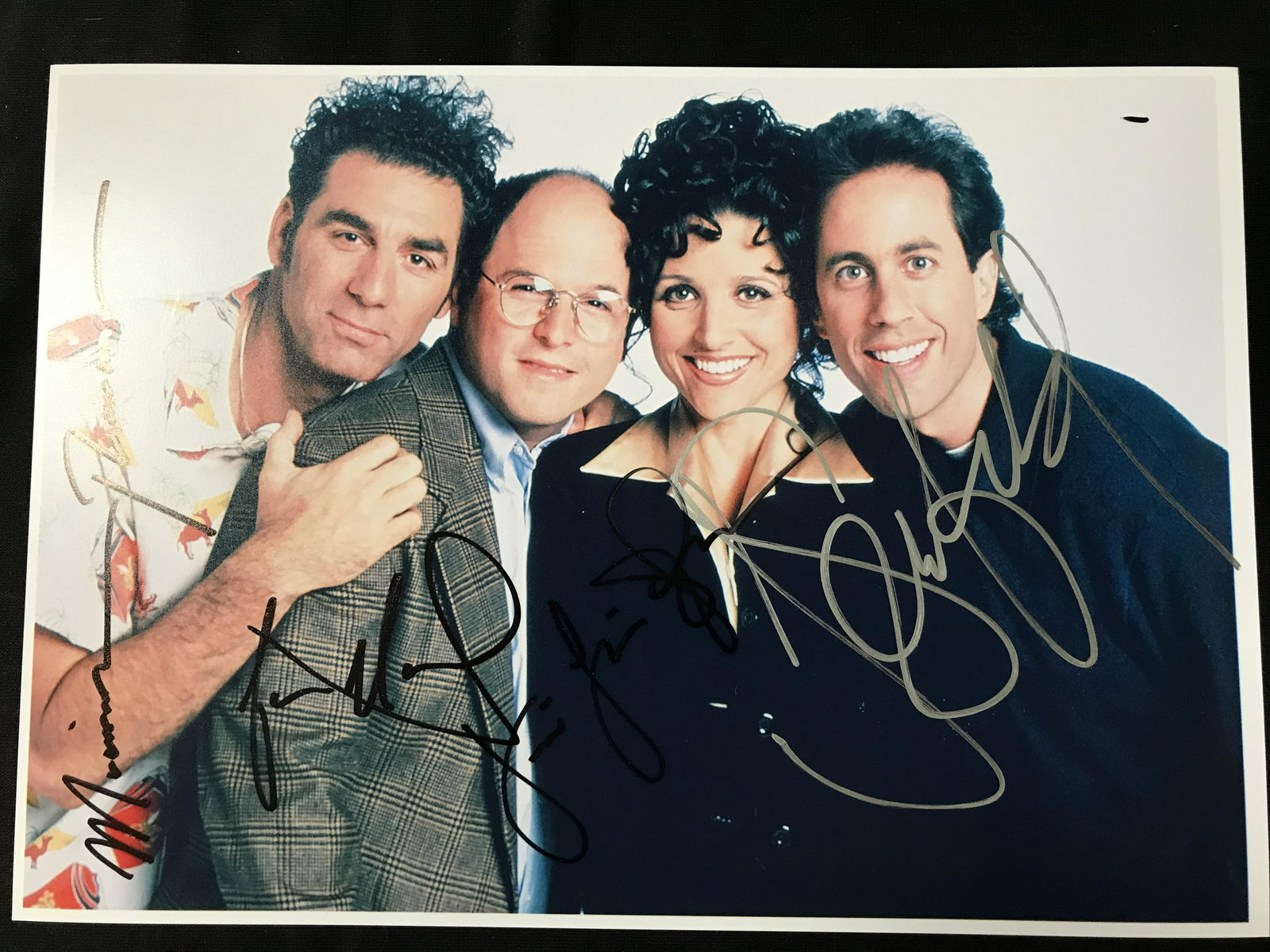 SEINFELD CAST SIGNED 8 X 10 (RA COA) (1 of 2)