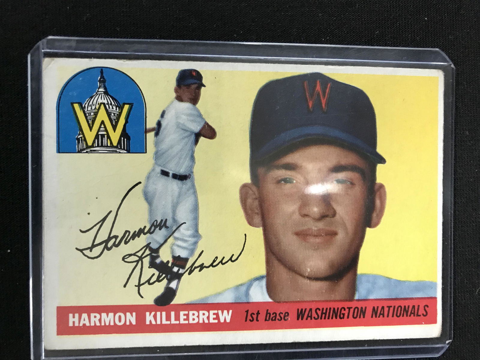 1955 TOPPS HARMON KILLEBREW NO.124 (1 of 2)