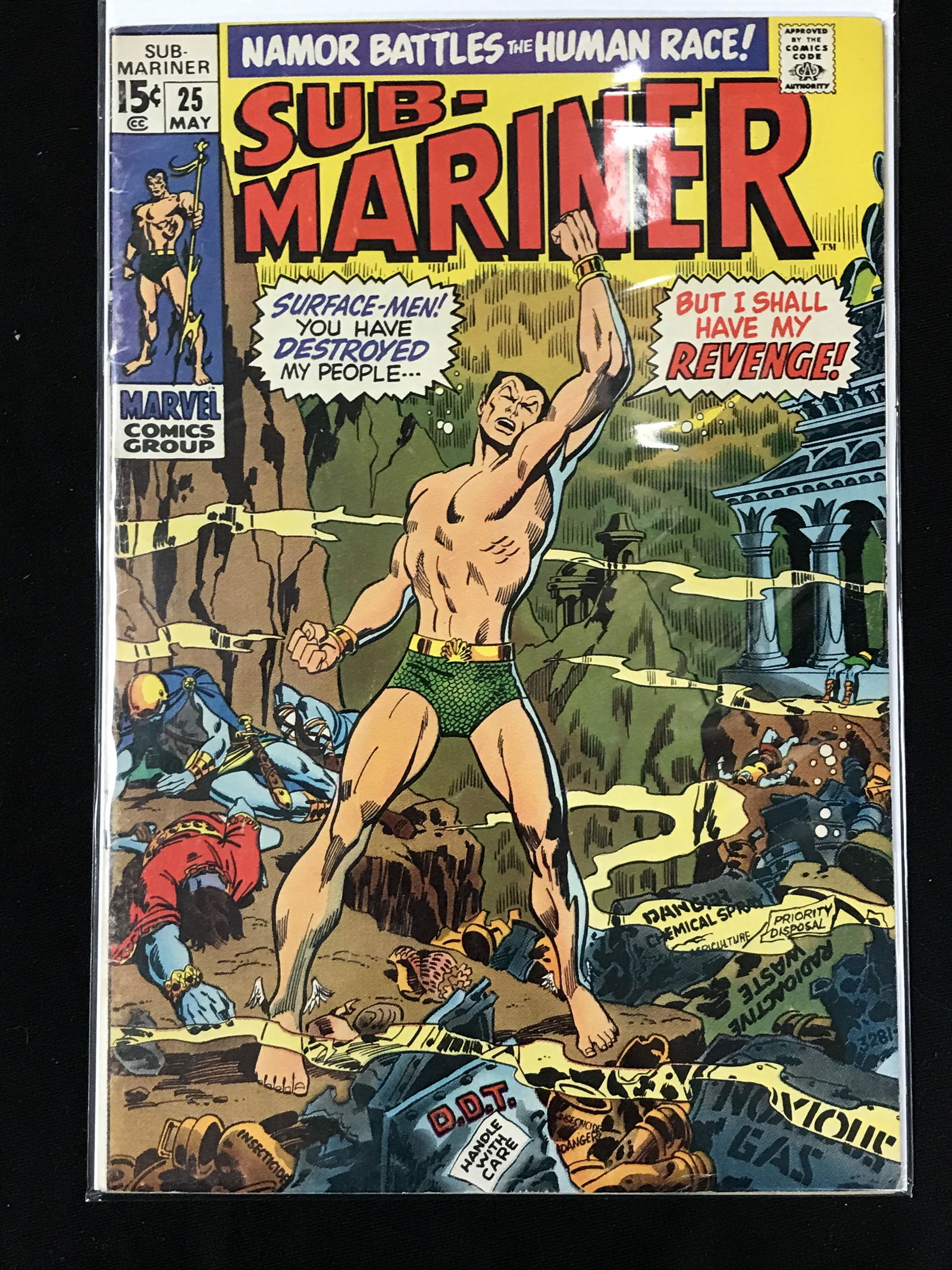 MARVEL COMICS SUB-MARINER NO.25 (1 of 1)