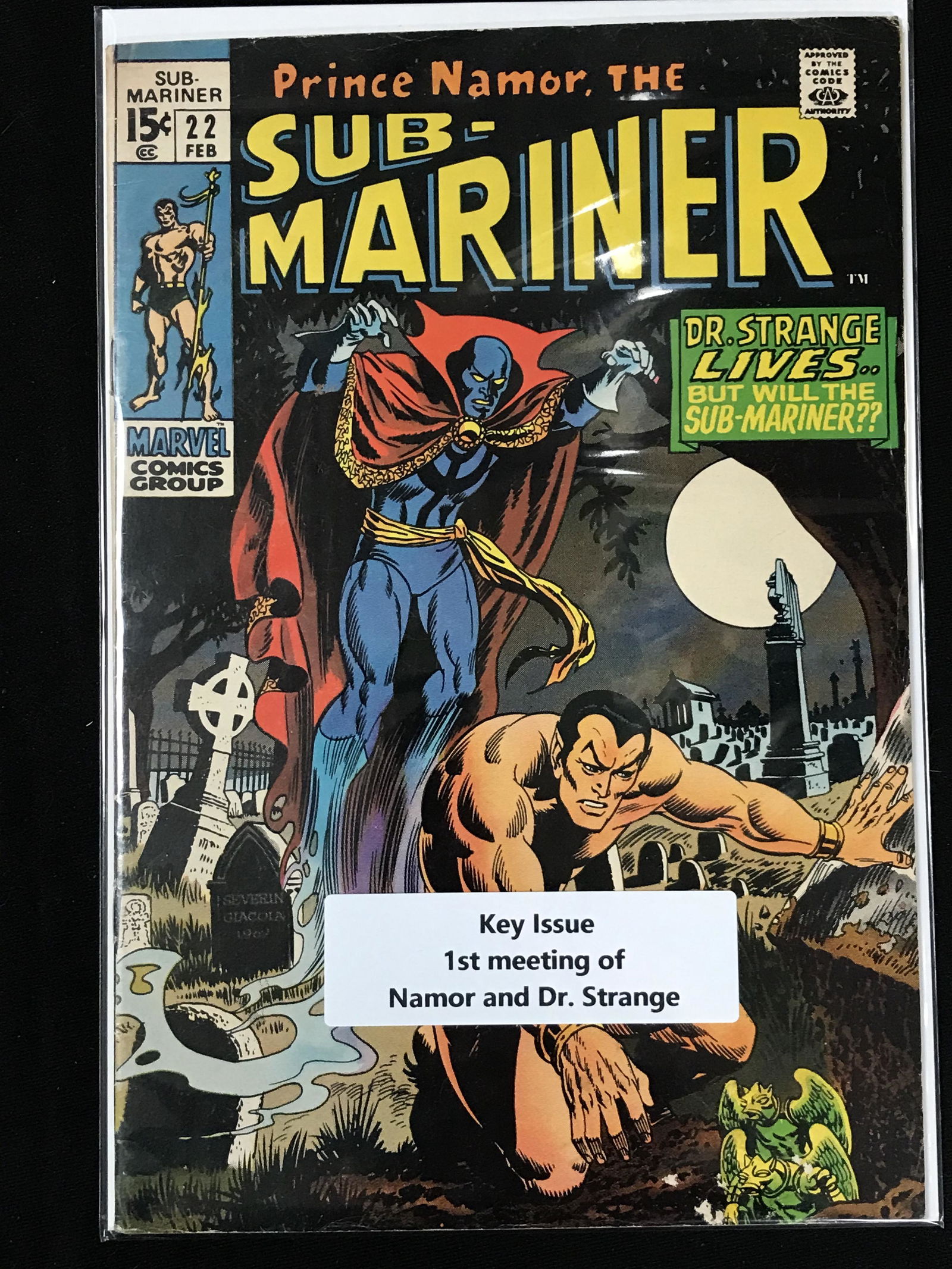 MARVEL COMICS SUB-MARINER NO.22 KEY ISSUE (1 of 1)