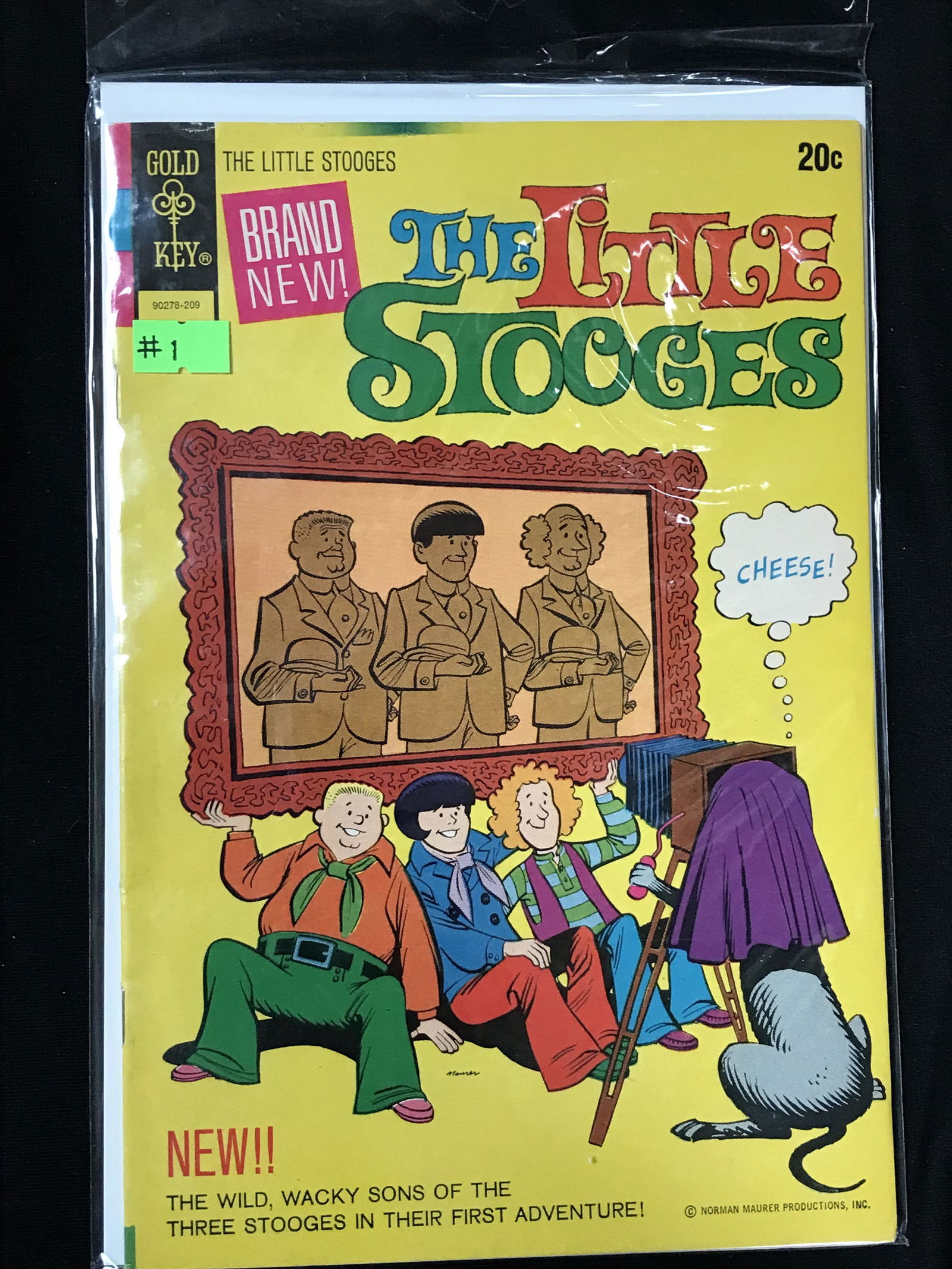 GOLD KEY COMICS THE LITTLE STOOGES NO.1 (1 of 1)
