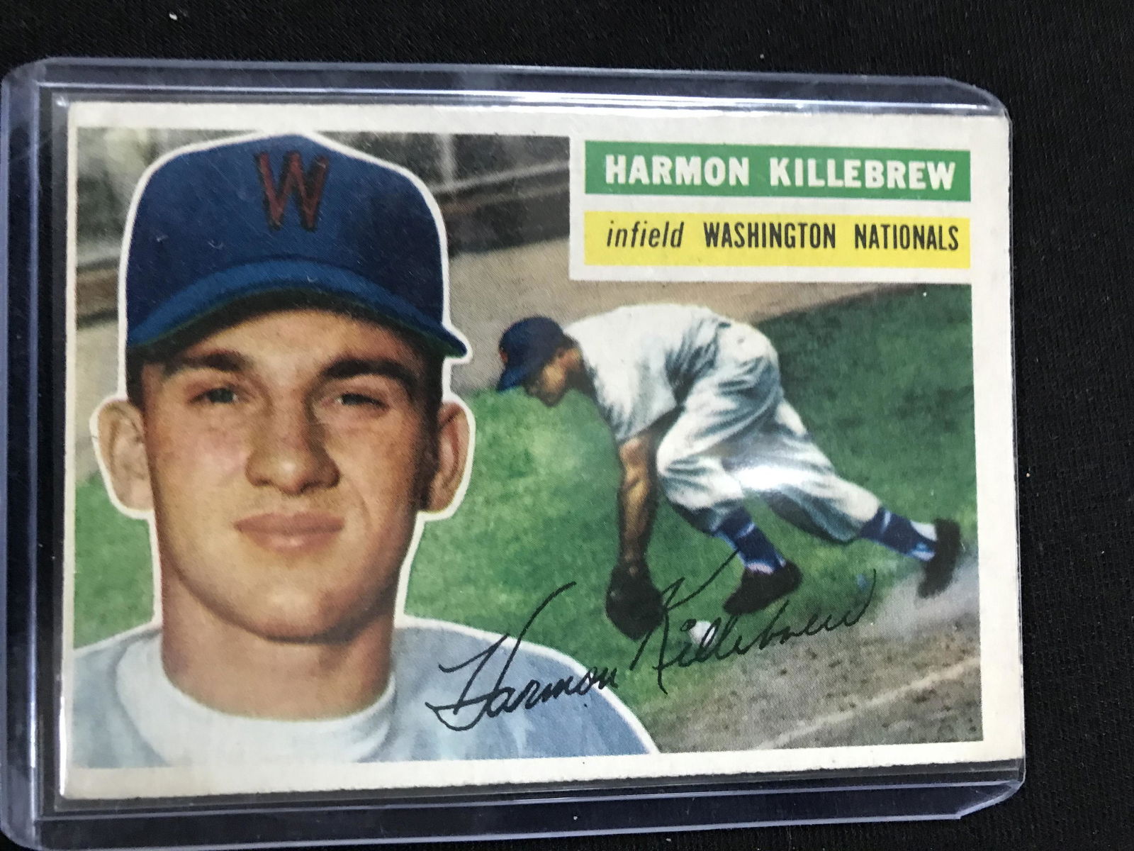 1956 TOPPS HARMON KILLEBREW NO.164 (1 of 2)