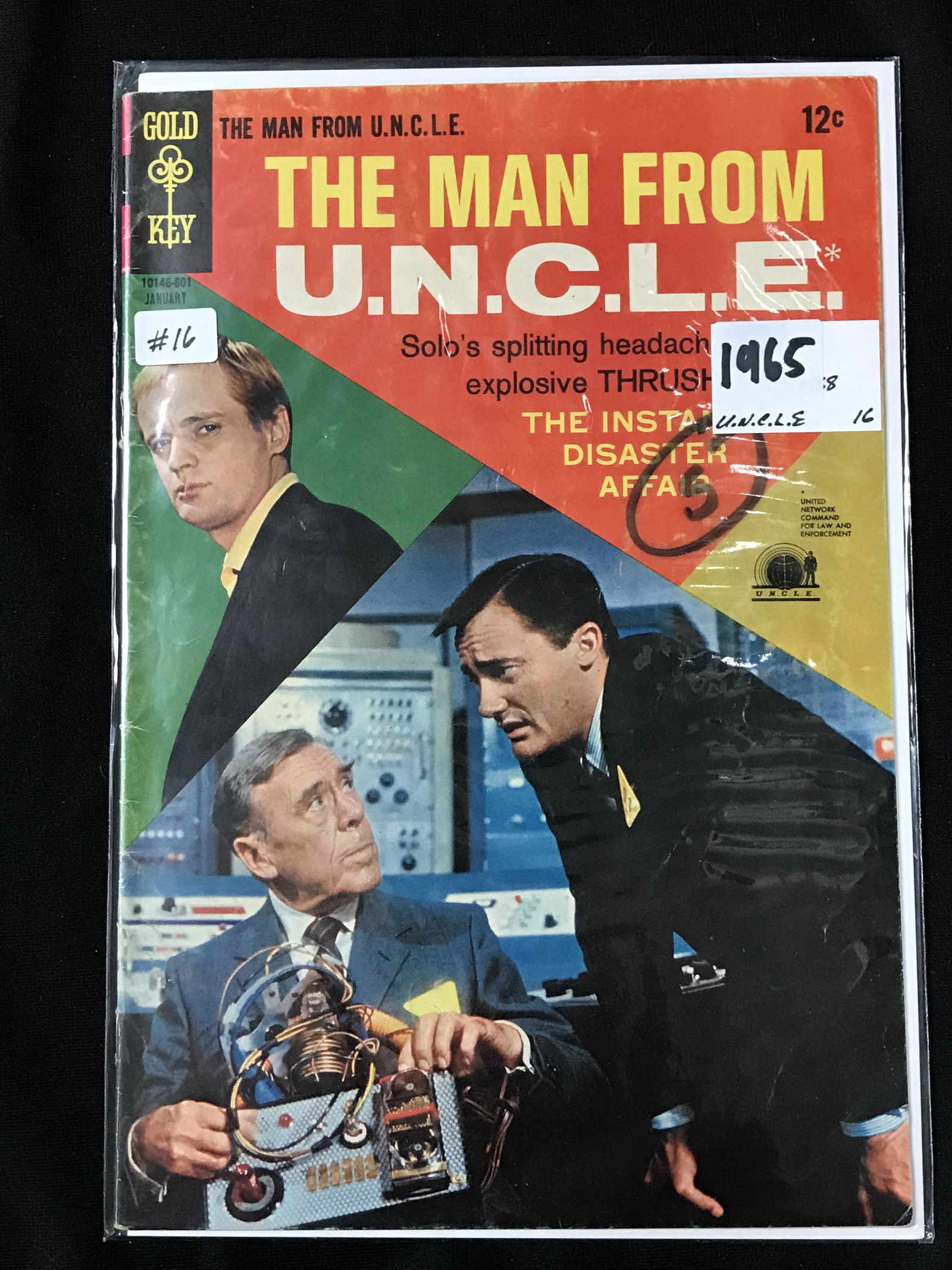 THE MAN FROM U.N.C.L.E. #16 (GOLD KEY COMICS) (1 of 1)