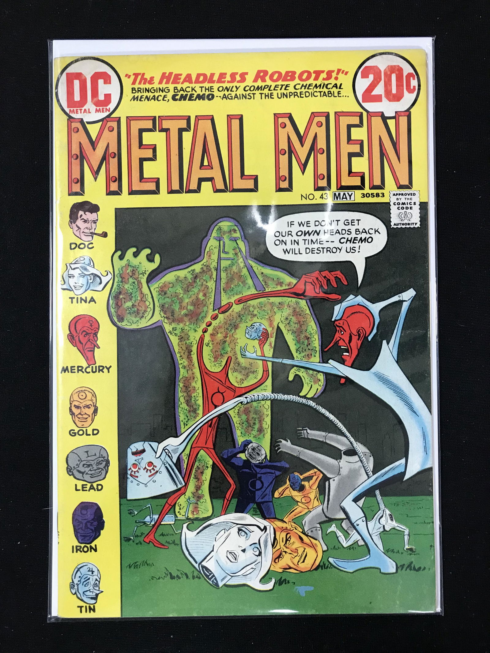 DC COMICS METAL MEN NO.43 (1 of 1)