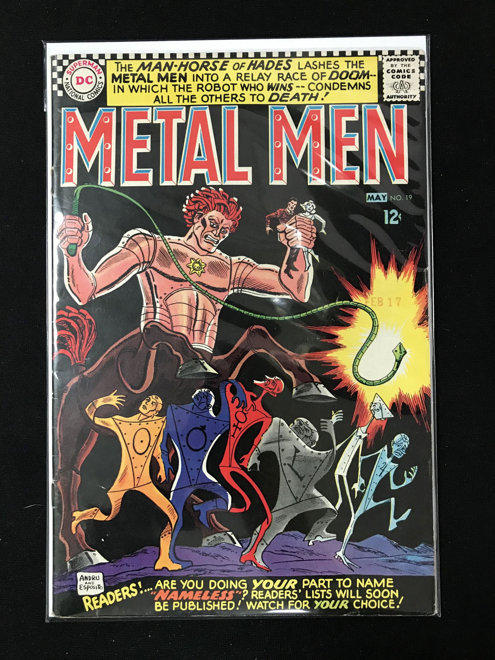 DC COMICS METAL MEN NO.19 (1 of 1)
