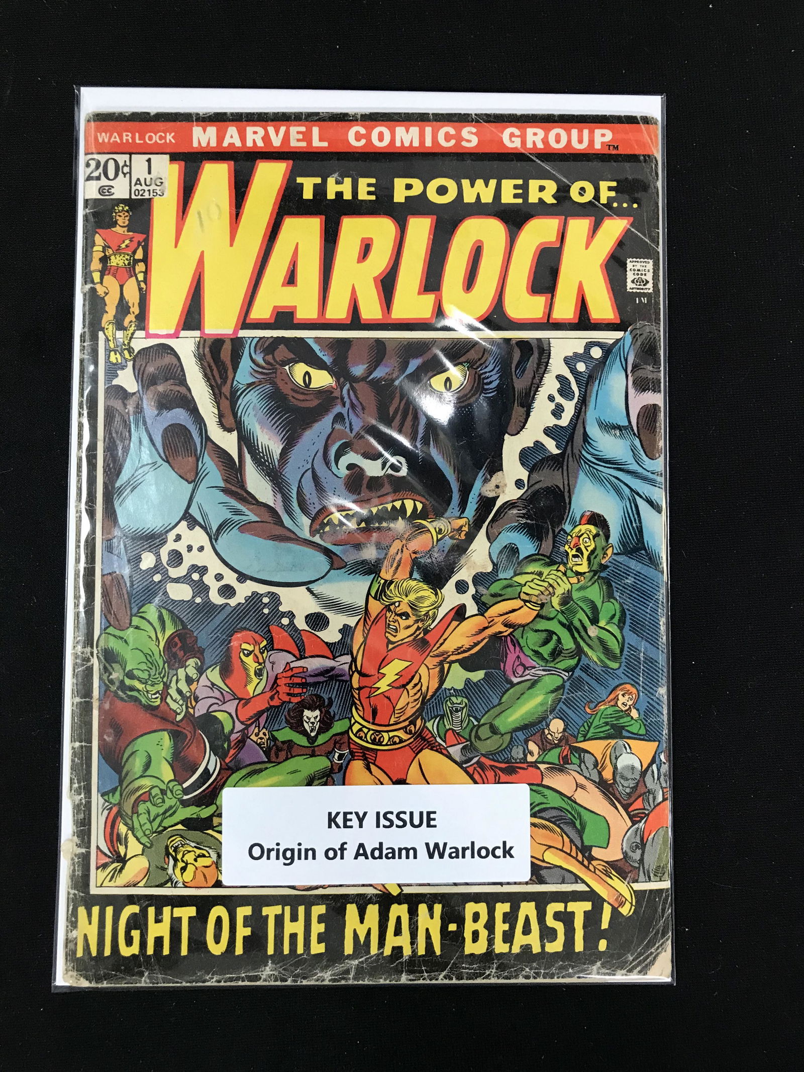 MARVEL COMICS WARLOCK NO.1 KEY ISSUE (1 of 1)