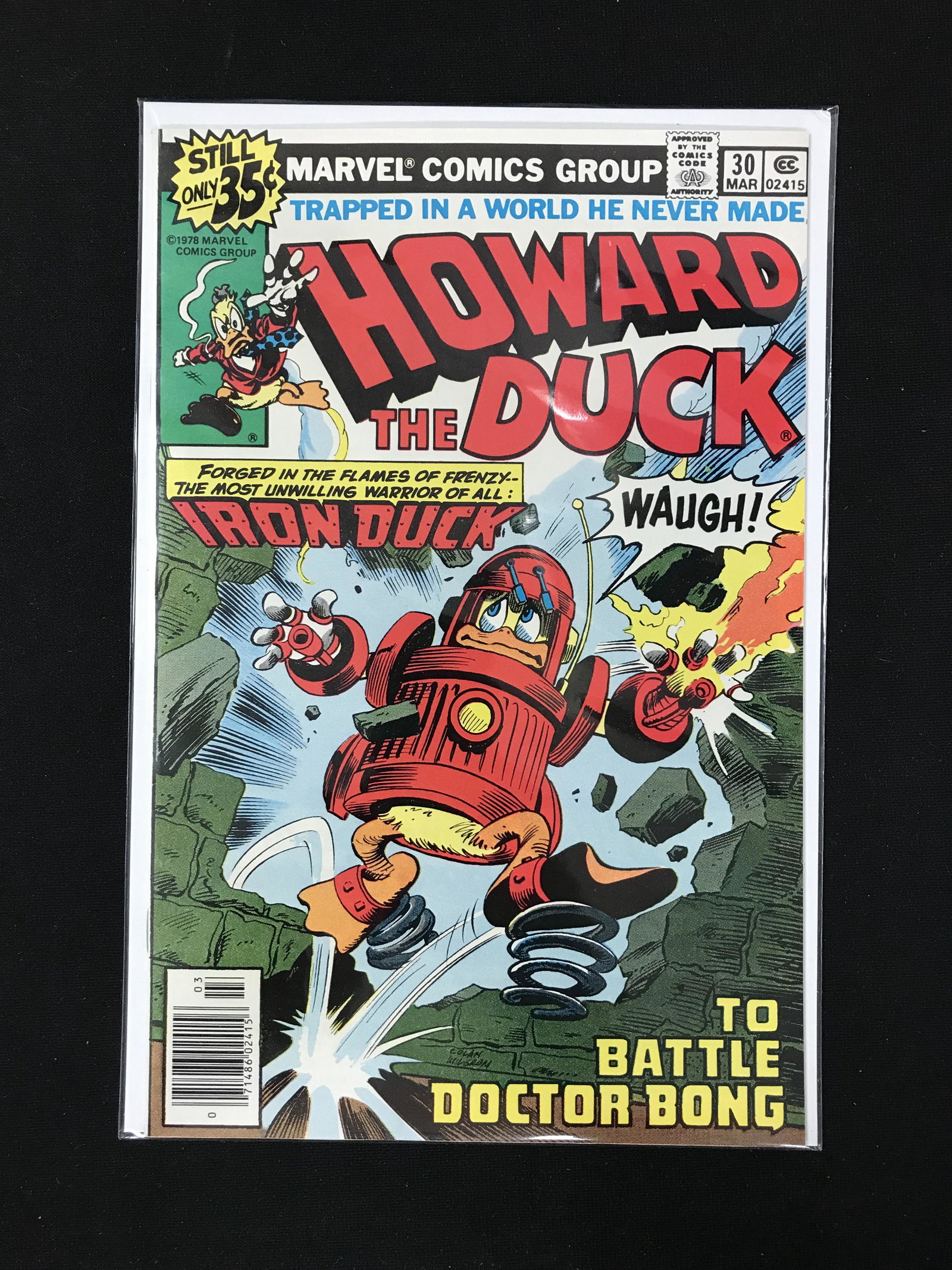 MARVEL COMICS HOWARD THE DUCK NO.30: MARVEL COMICS HOWARD THE DUCK NO.30