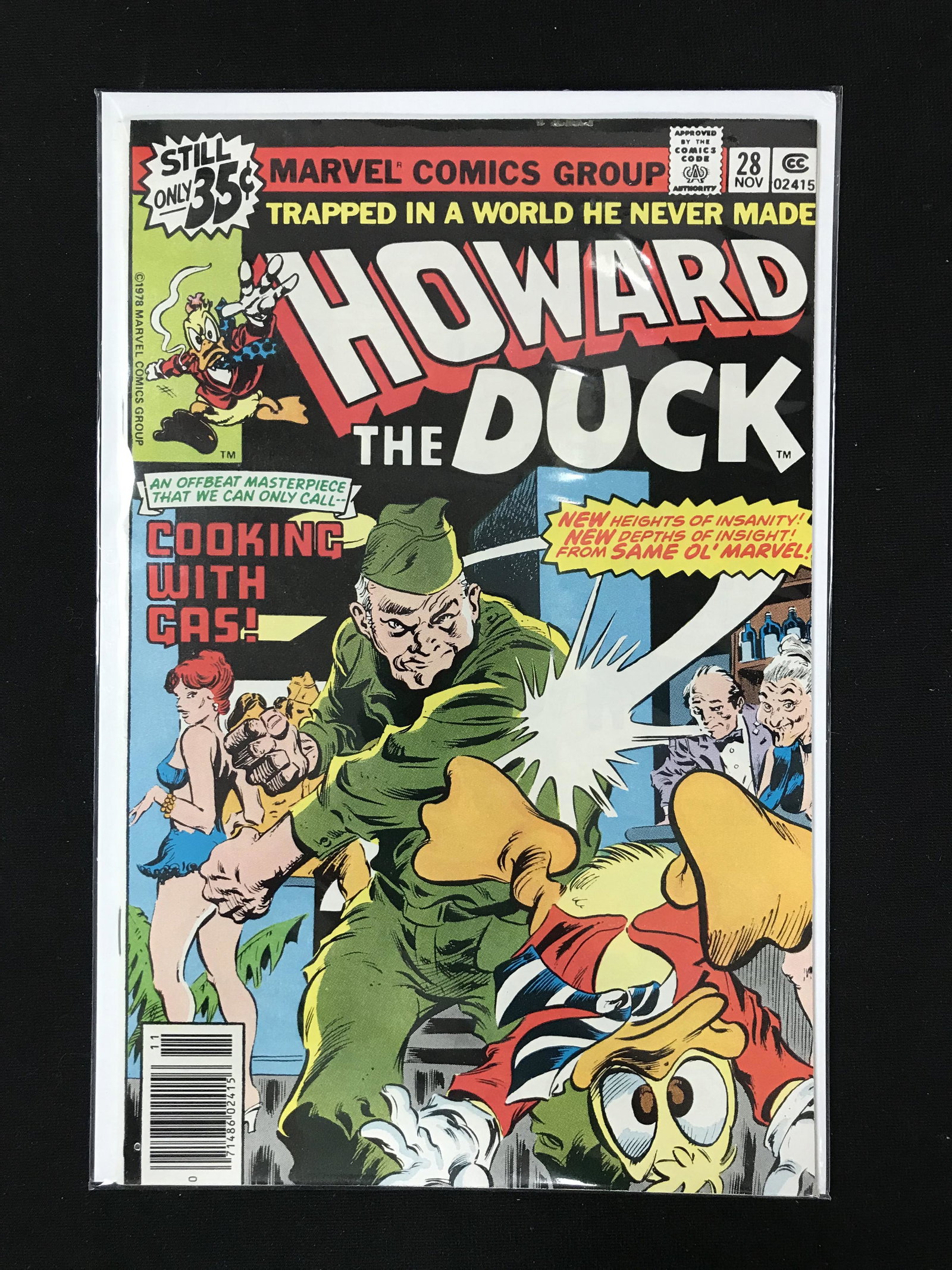 MARVEL COMICS HOWARD THE DUCK NO. 28: MARVEL COMICS HOWARD THE DUCK NO. 28
