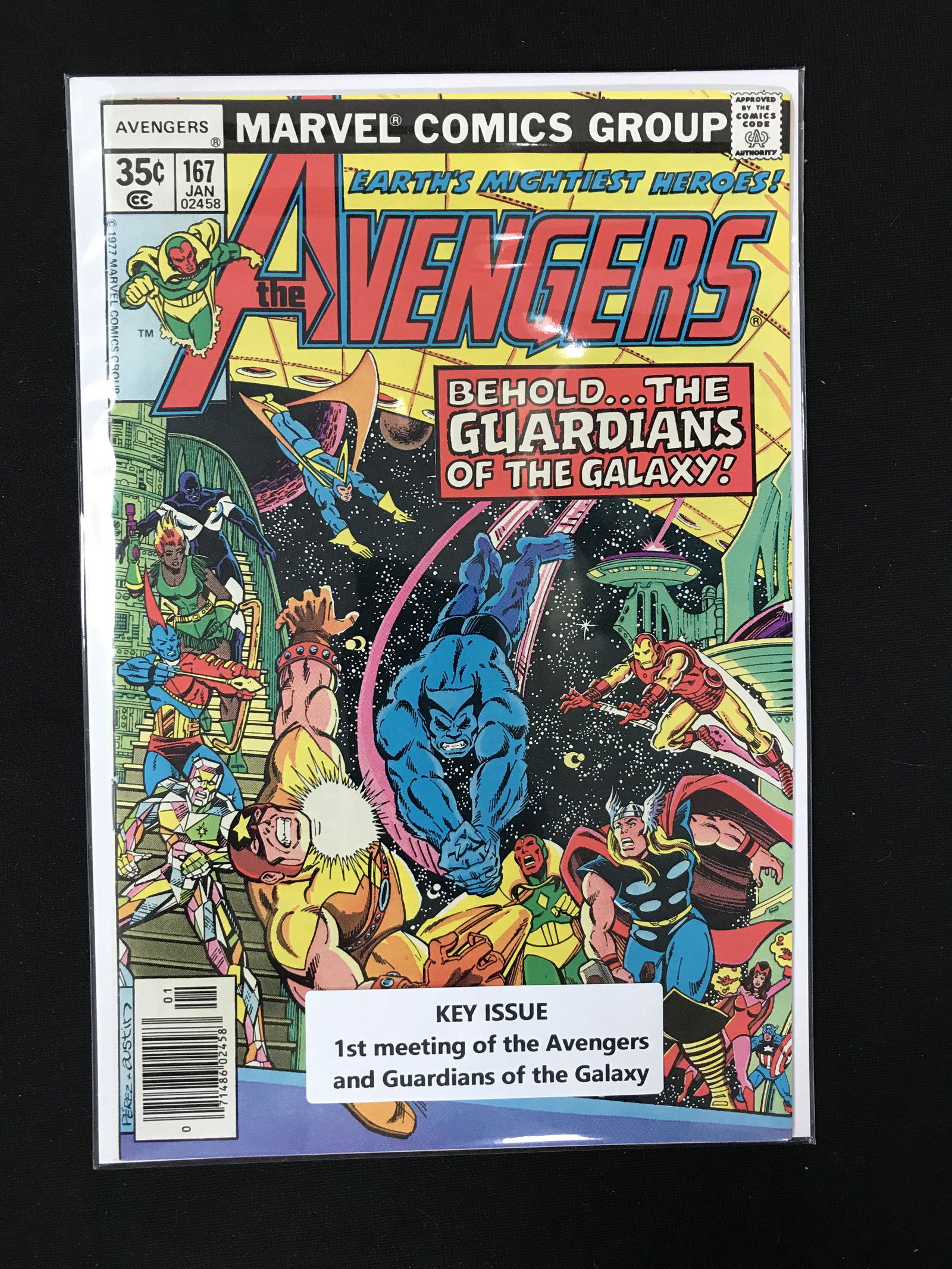 MARVEL COMICS THE AVENGERS NO. 167 KEY ISSUE (1 of 1)