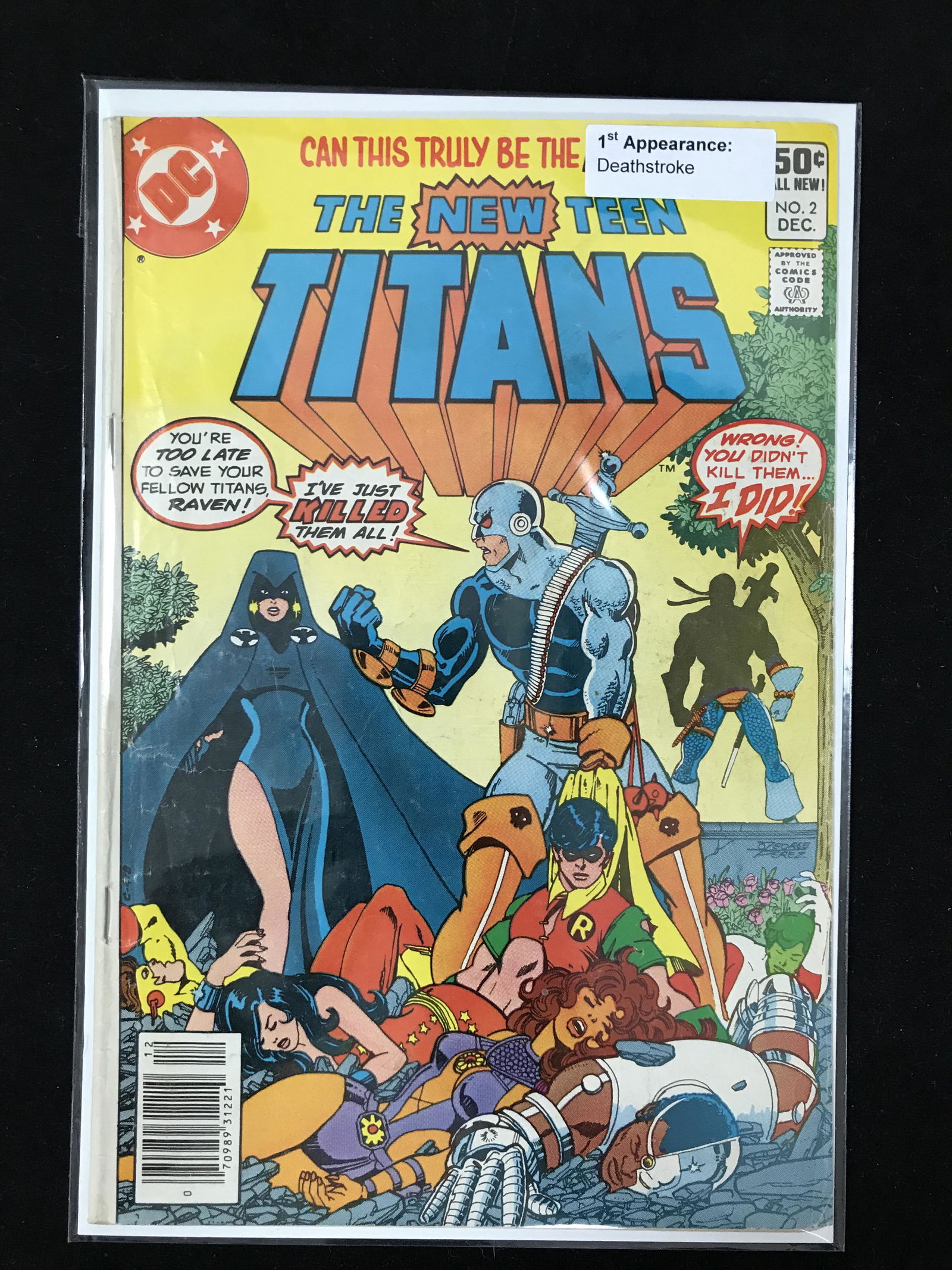 DC COMICS THE NEW TEEN TITANS NO. 2 (1ST APP DEATHSTROKE) (1 of 1)