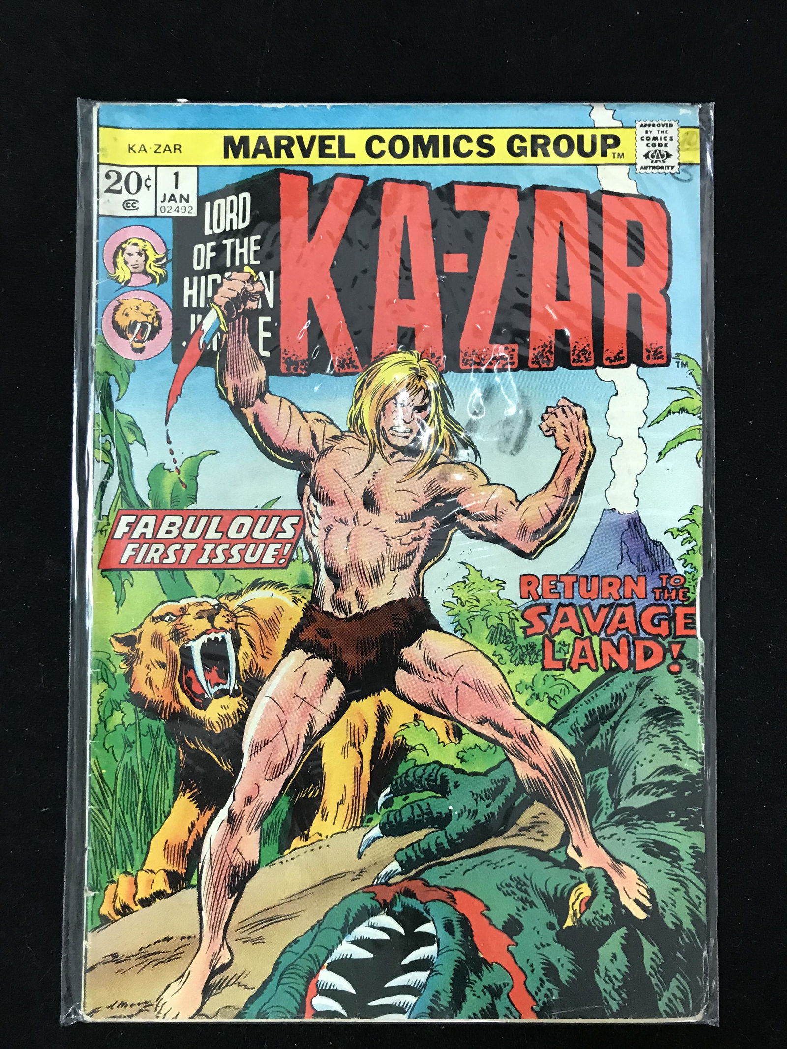 MARVEL COMICS KA-ZAR NO. 1 (1 of 1)