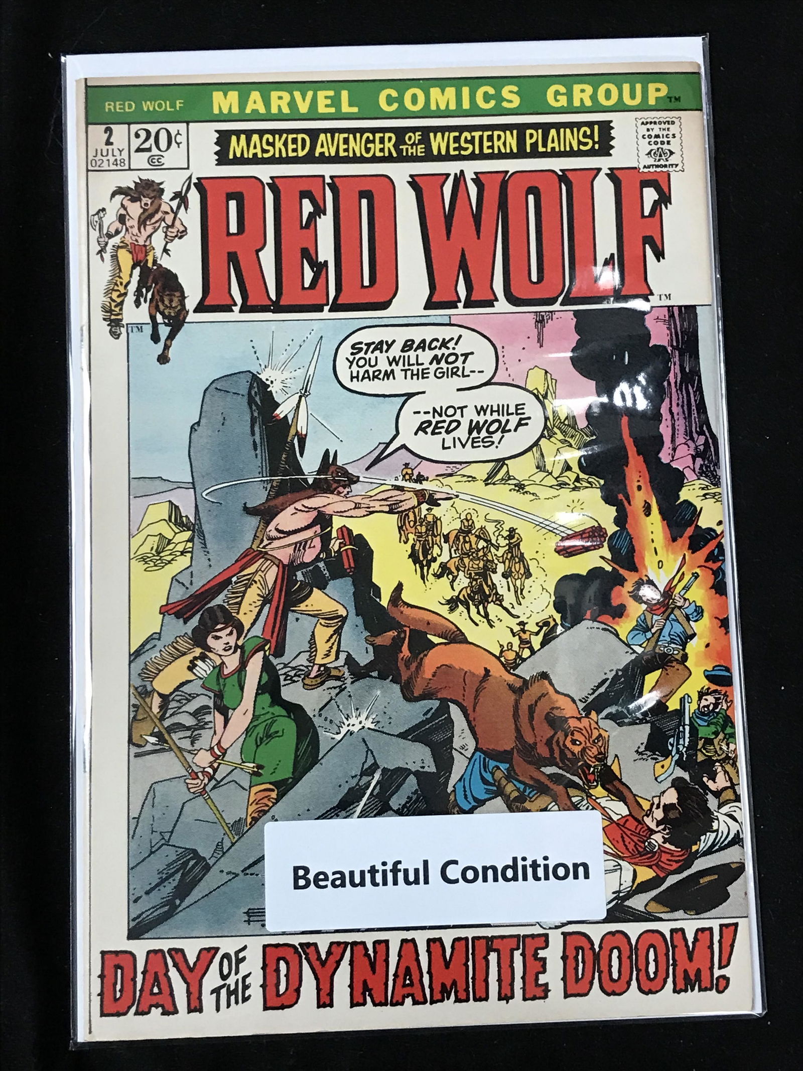 RED WOLF #2  (MARVEL COMICS) (1 of 1)