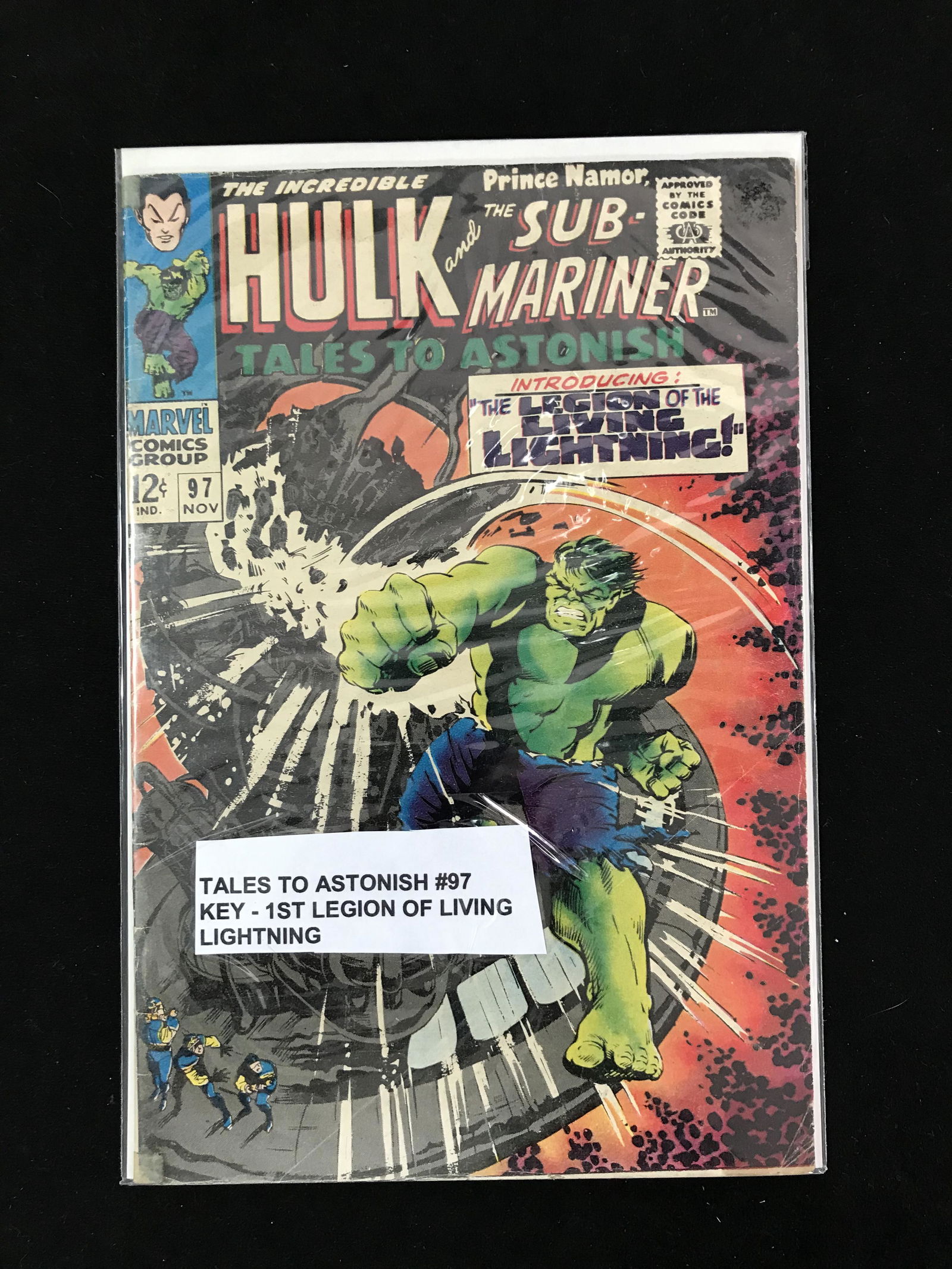 MARVEL COMICS HULK X SUB-MARINER NO. 97 (1 of 1)