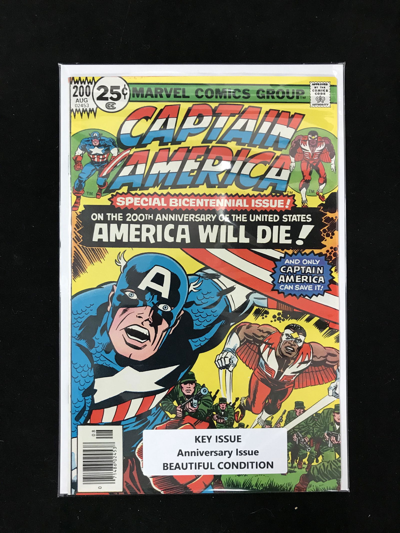 MARVEL COMICS CAPTAIN AMERICA NO. 200 (ANNIVERSARY ISSUE) (1 of 1)