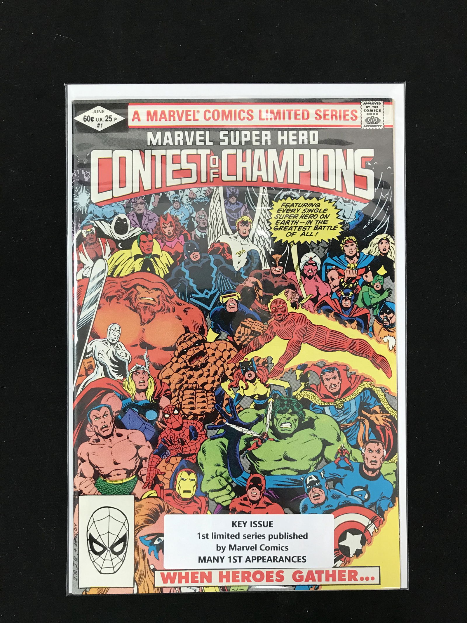 MARVEL COMICS CONTEST OF CHAMPIONS NO. 1 (1 of 1)