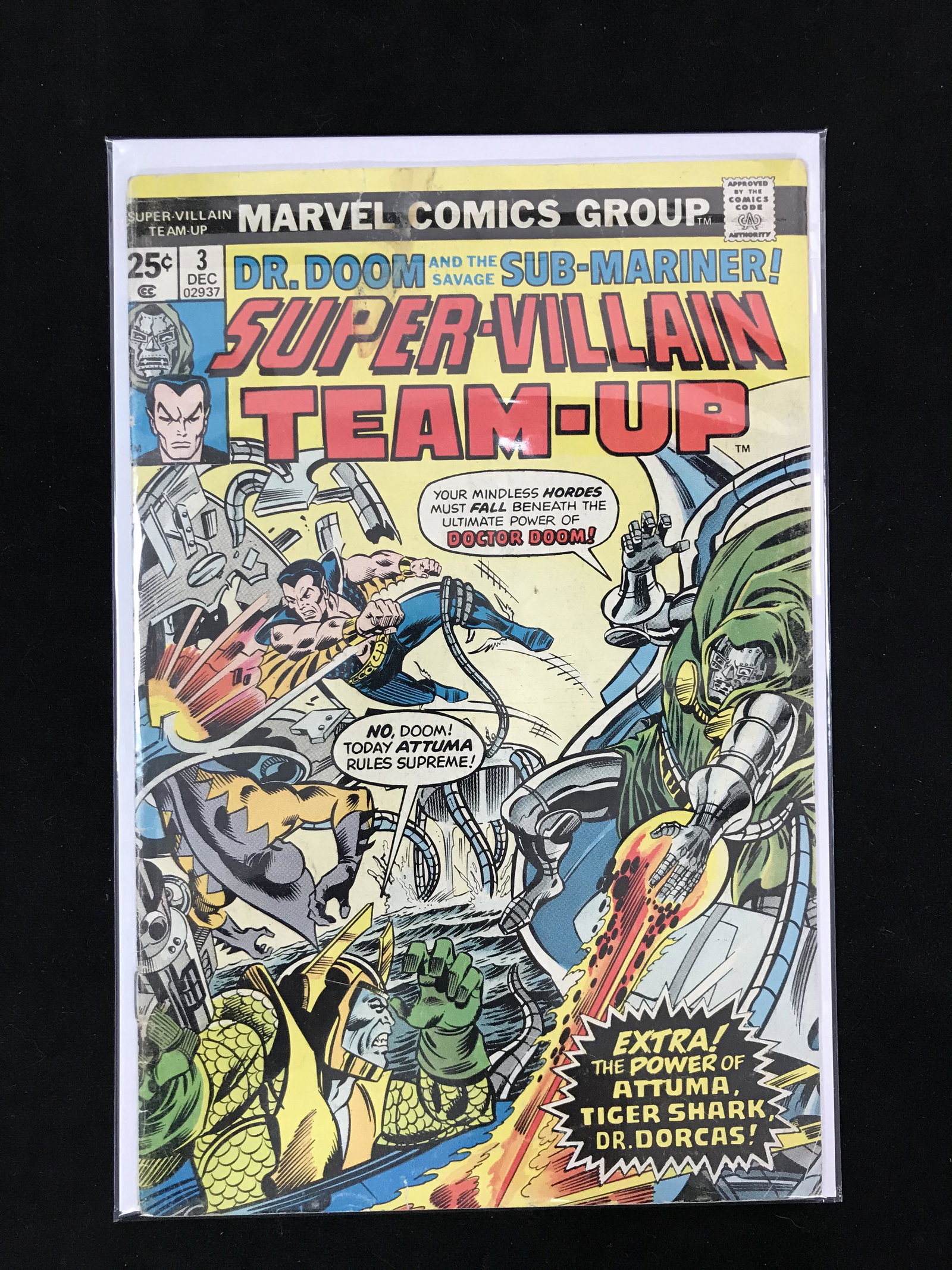 MARVEL COMICS DR. DOOM X SUB-MARINER NO.3 (1 of 1)
