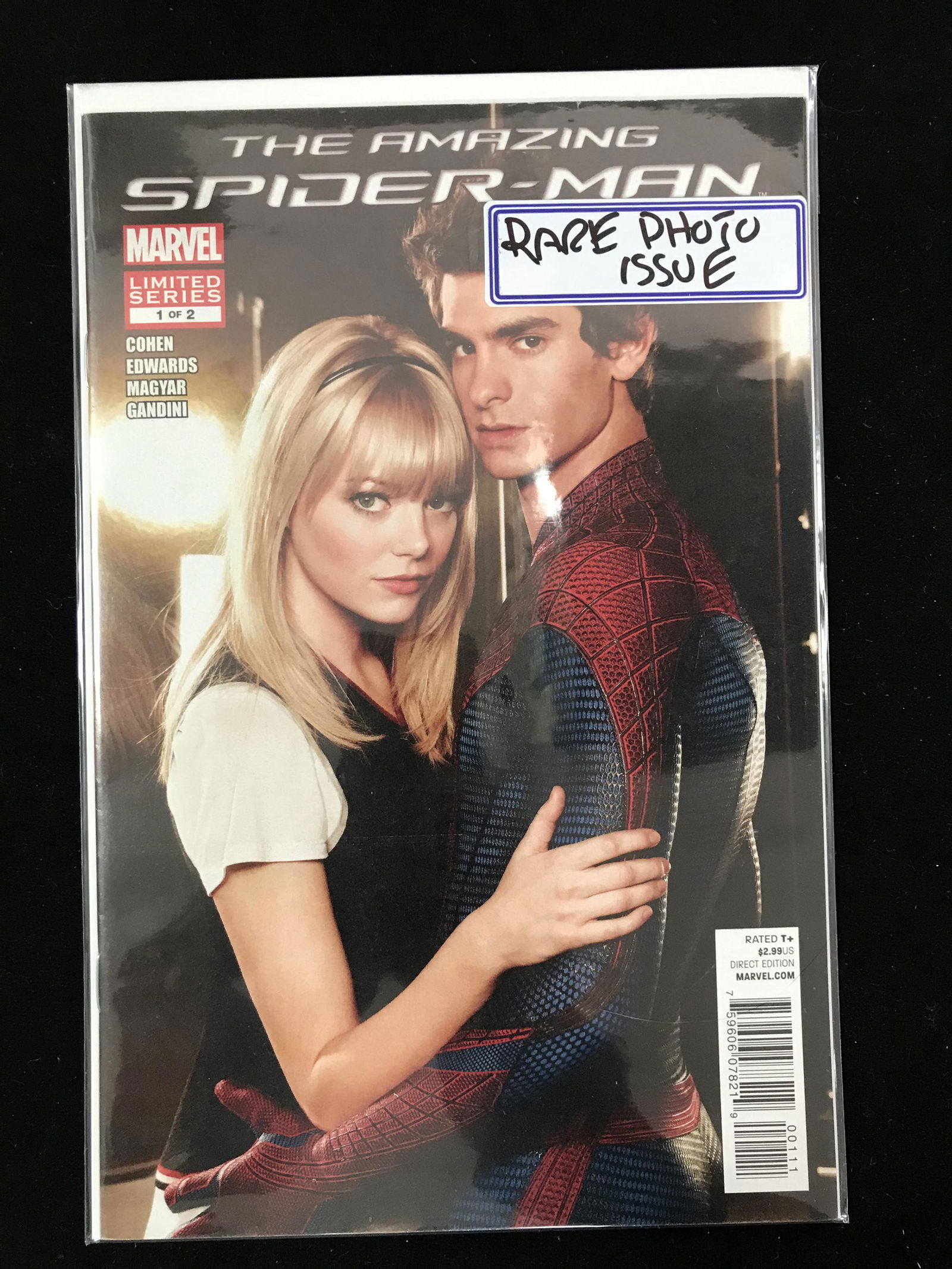 MARVEL COMICS THE AMAZING SPIDER-MAN LIMITED SERIES 1 OF 2 (RARE PHOTO ISSUE) (1 of 1)