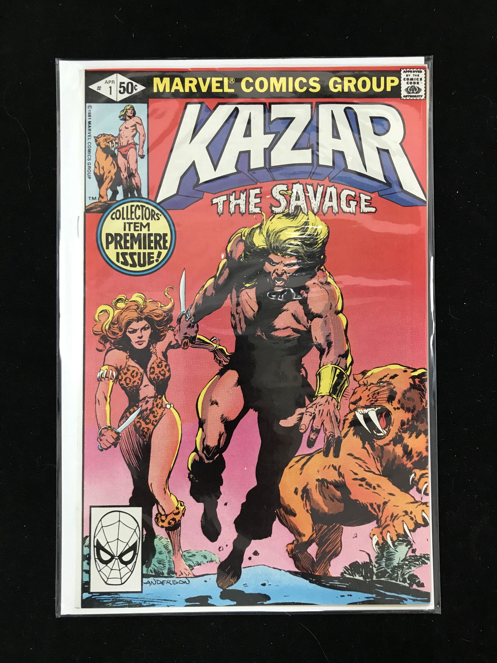 MARVEL COMICS KAZAR NO. 1 (1 of 1)