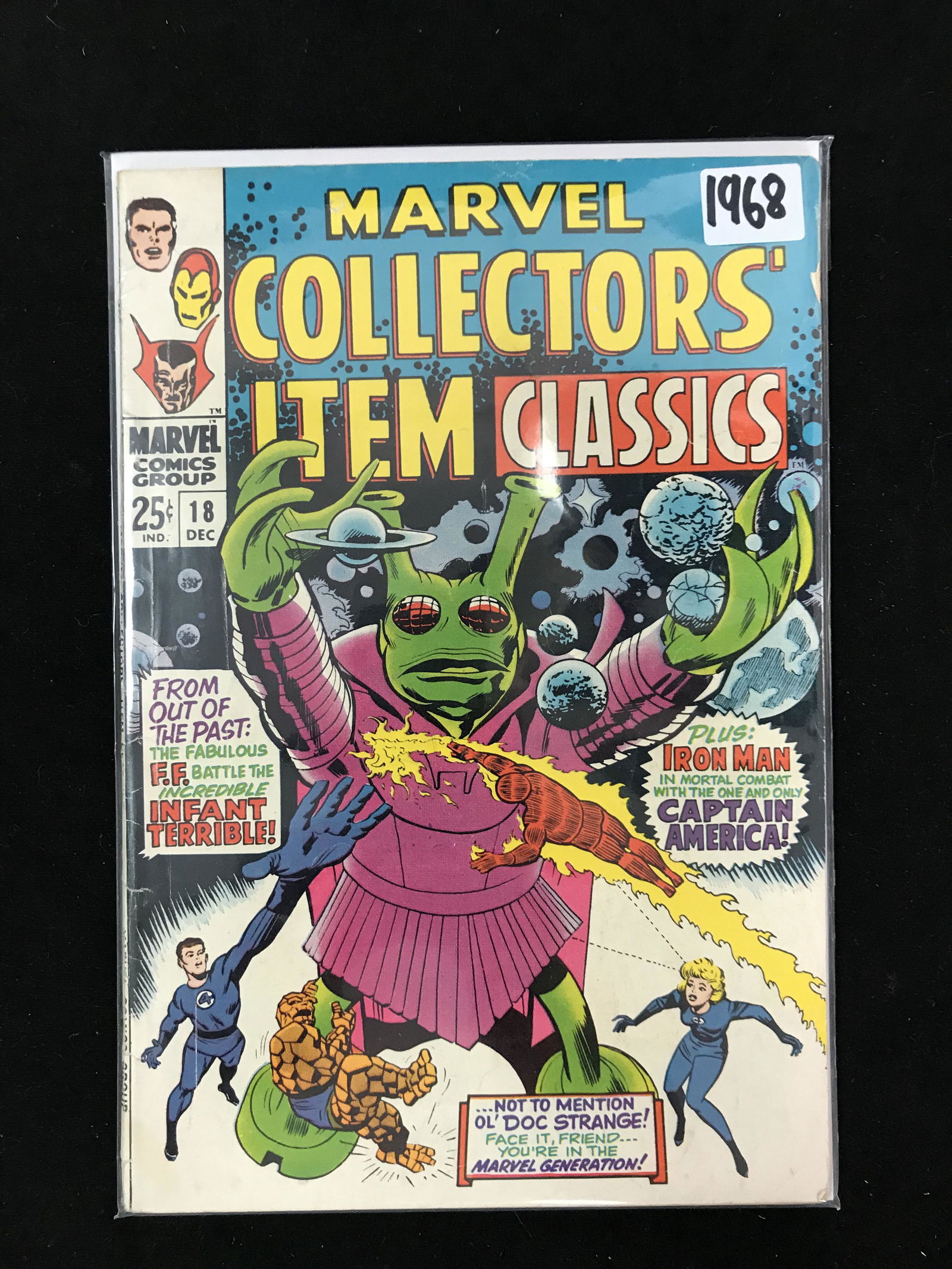 1968 MARVEL COMICS COLLECTORS ITEM CLASSICS NO. 18 (1 of 1)