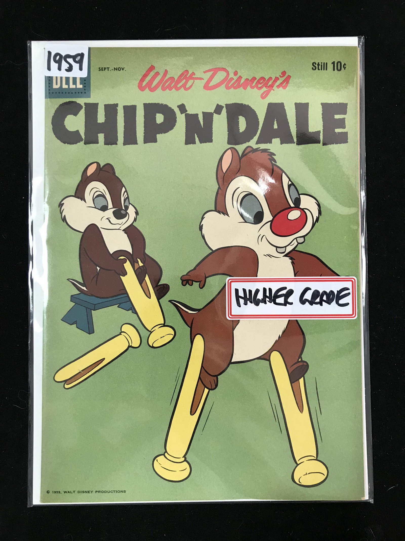 1959 WALT DISNEY'S CHIP N DALE NO. 19: 1959 WALT DISNEY'S CHIP N DALE NO. 19
