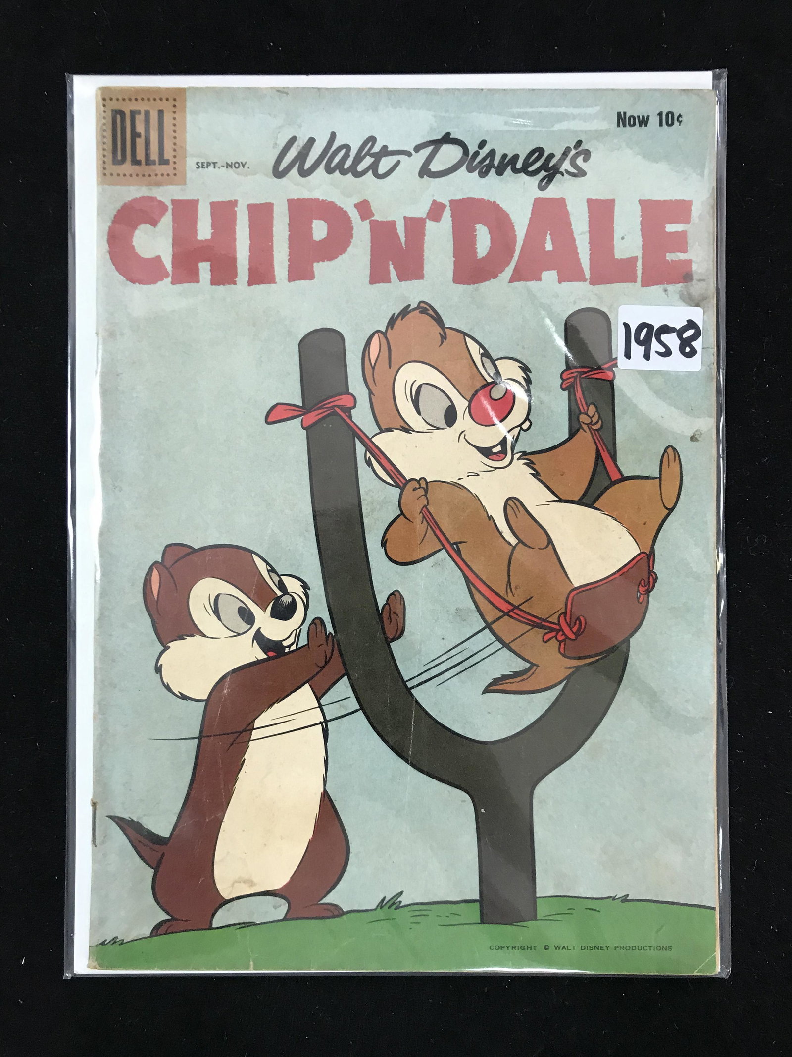1958 WALT DISNEY'S CHIP N DALE NO. 15: 1958 WALT DISNEY'S CHIP N DALE NO. 15