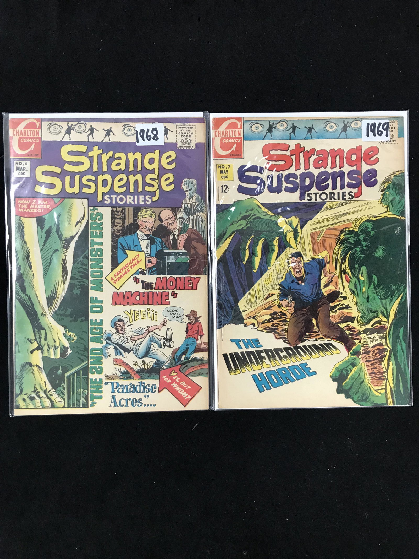 CHARLTON COMINCS SILVER AGE COMIC BOOK LOT (1 of 1)