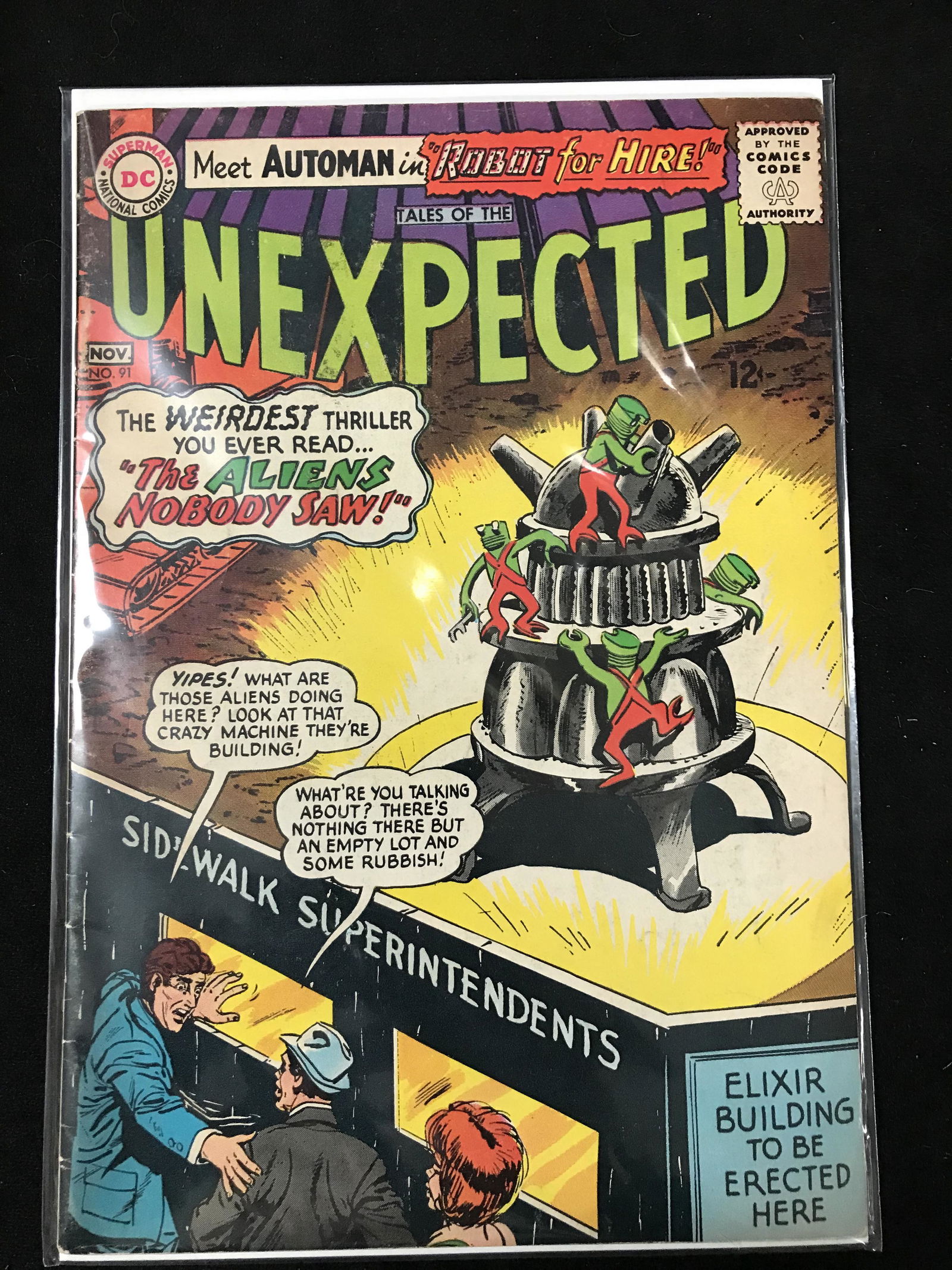 1965 DC COMICS UNEXPECTED NO. 91 (1 of 1)