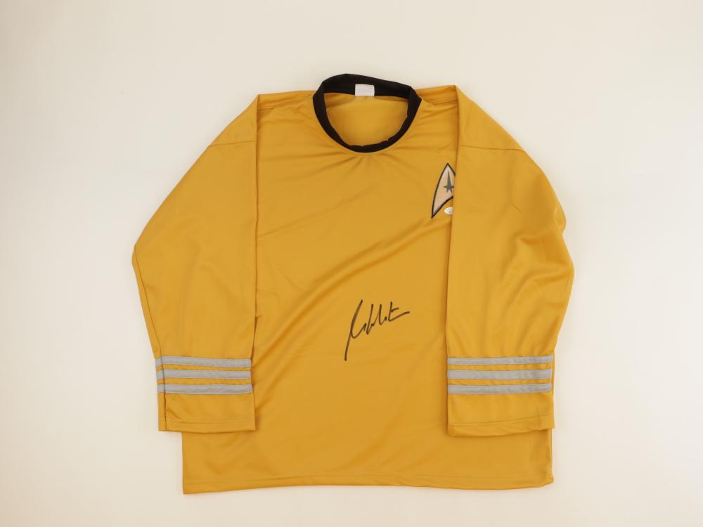 WILLIAM SHATNER SIGNED STAR TREK UNIFORM (JSA COA) (1 of 3)