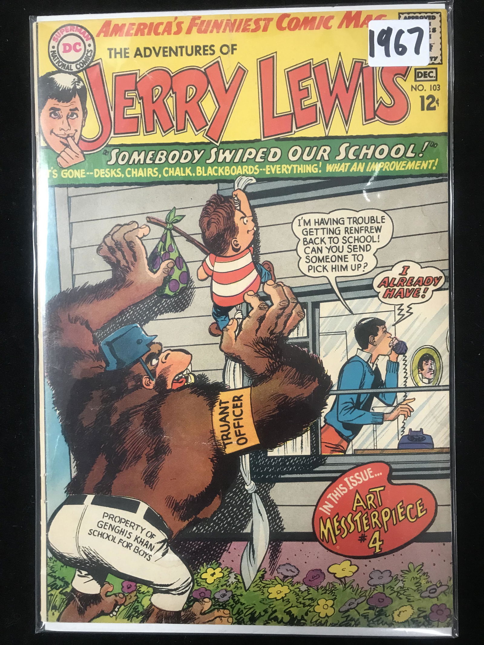 JERRY LEWIS #103 (DC COMICS) (1 of 1)
