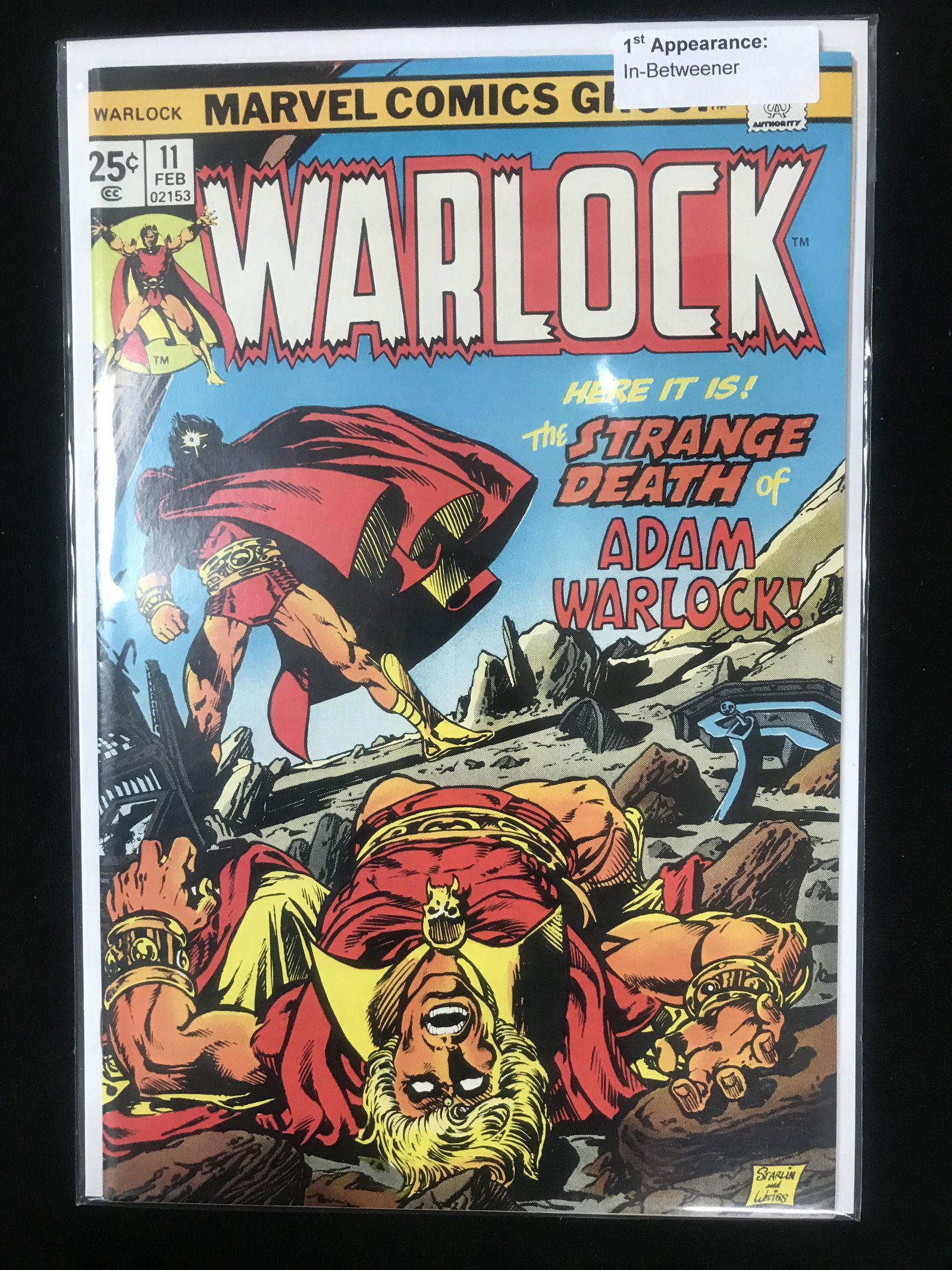 WARLOCK #11 1ST APP OF IN-BETWEENER (MARVEL COMICS) (1 of 1)