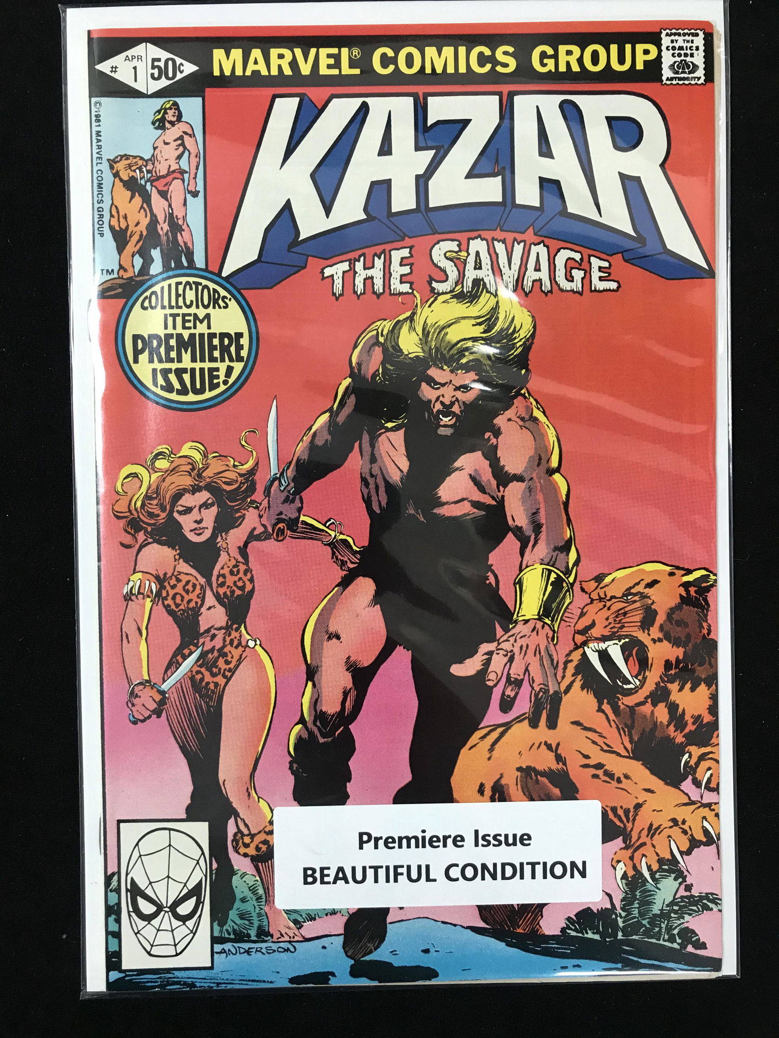 MARVEL COMICS #1 KAZAR THE SAVAGE (PREMIER ISSUE) (1 of 1)