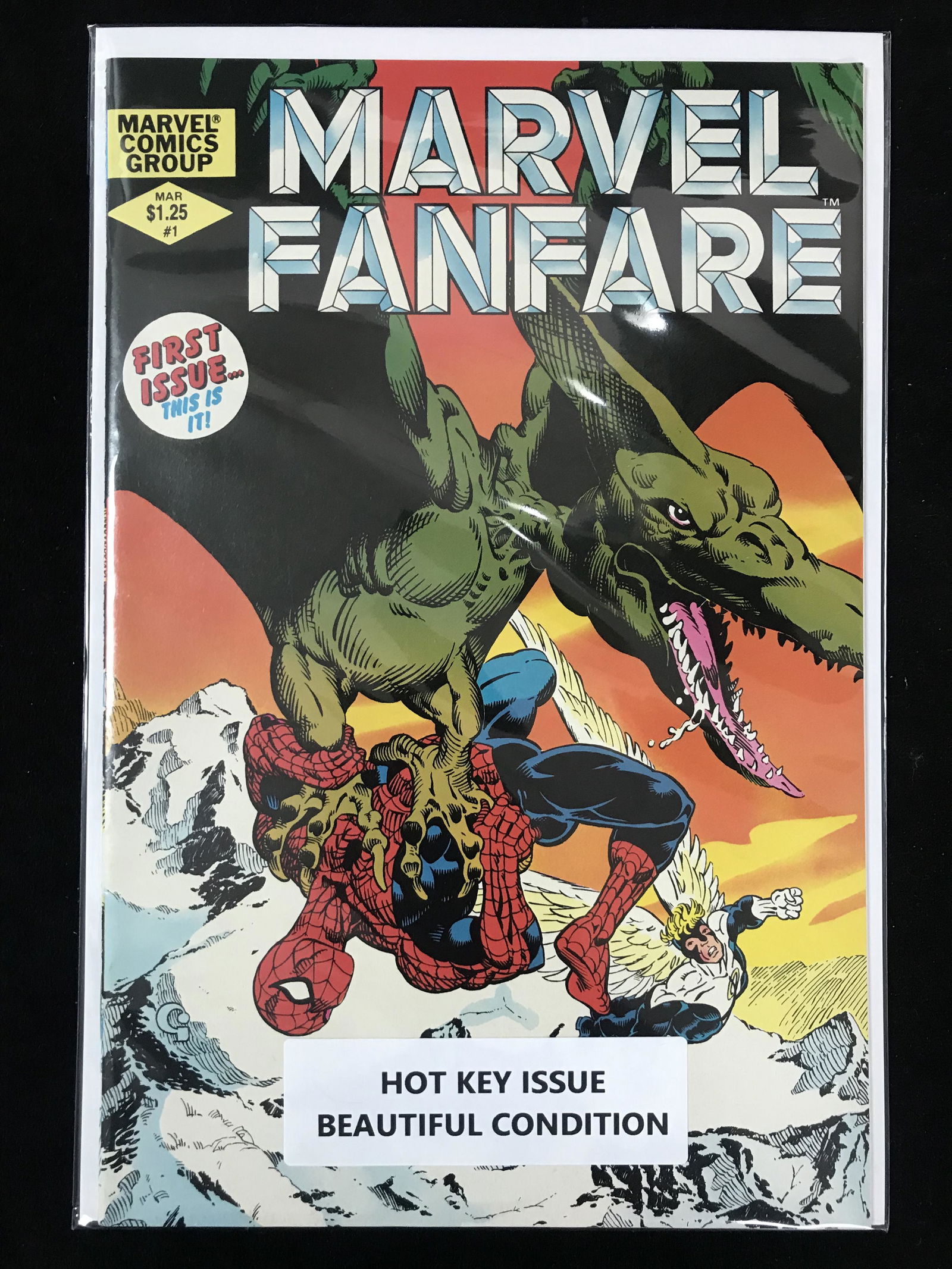 MAREVL COMICS #1 MARVEL FANFARE (HOT KEY ISSUE) (1 of 1)