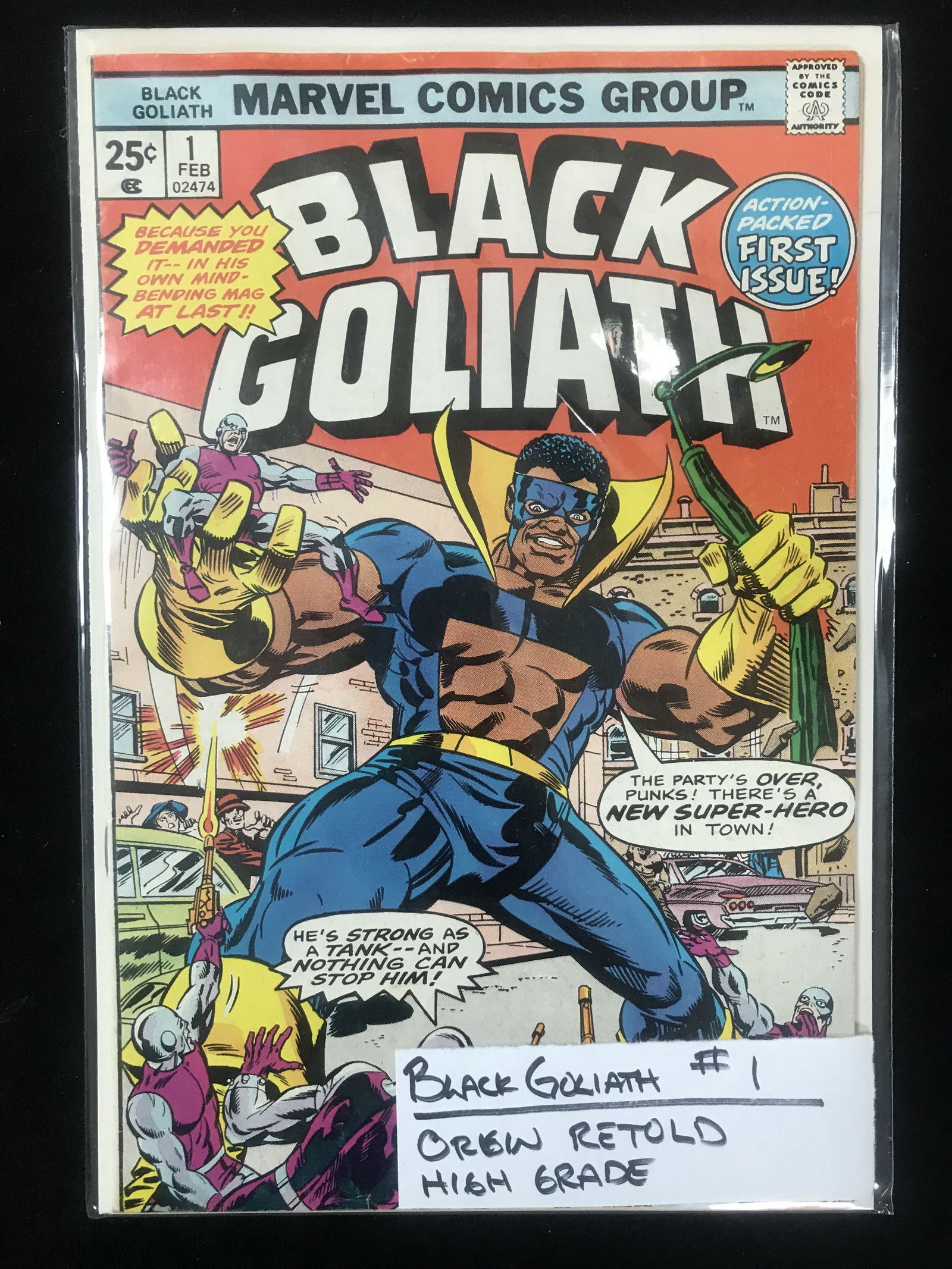 BLACK GOLIATH #1 (MARVEL COMICS) (1 of 1)
