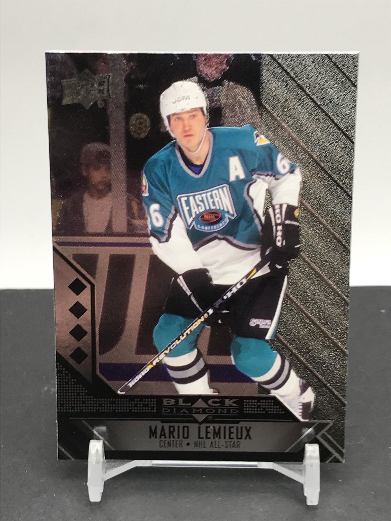 RARE MARIO LEMIEUX QUADRUPLE DIAMOND BLACK DIAMOND (1 of 2)
