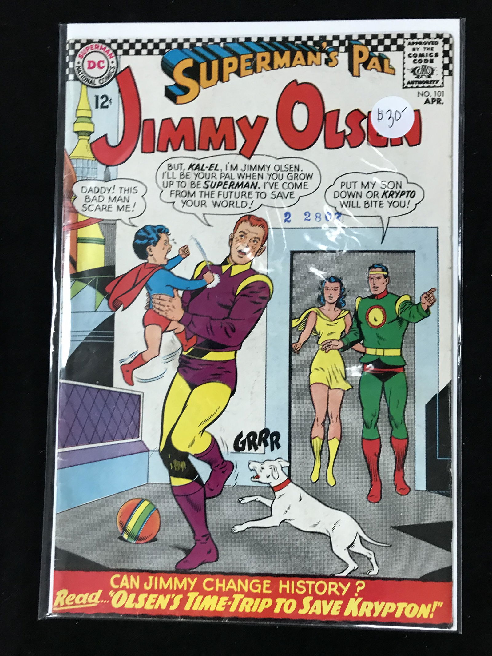DC COMICS SUPERMANS PAL JIMMY OLSEN NO.101 (1 of 1)
