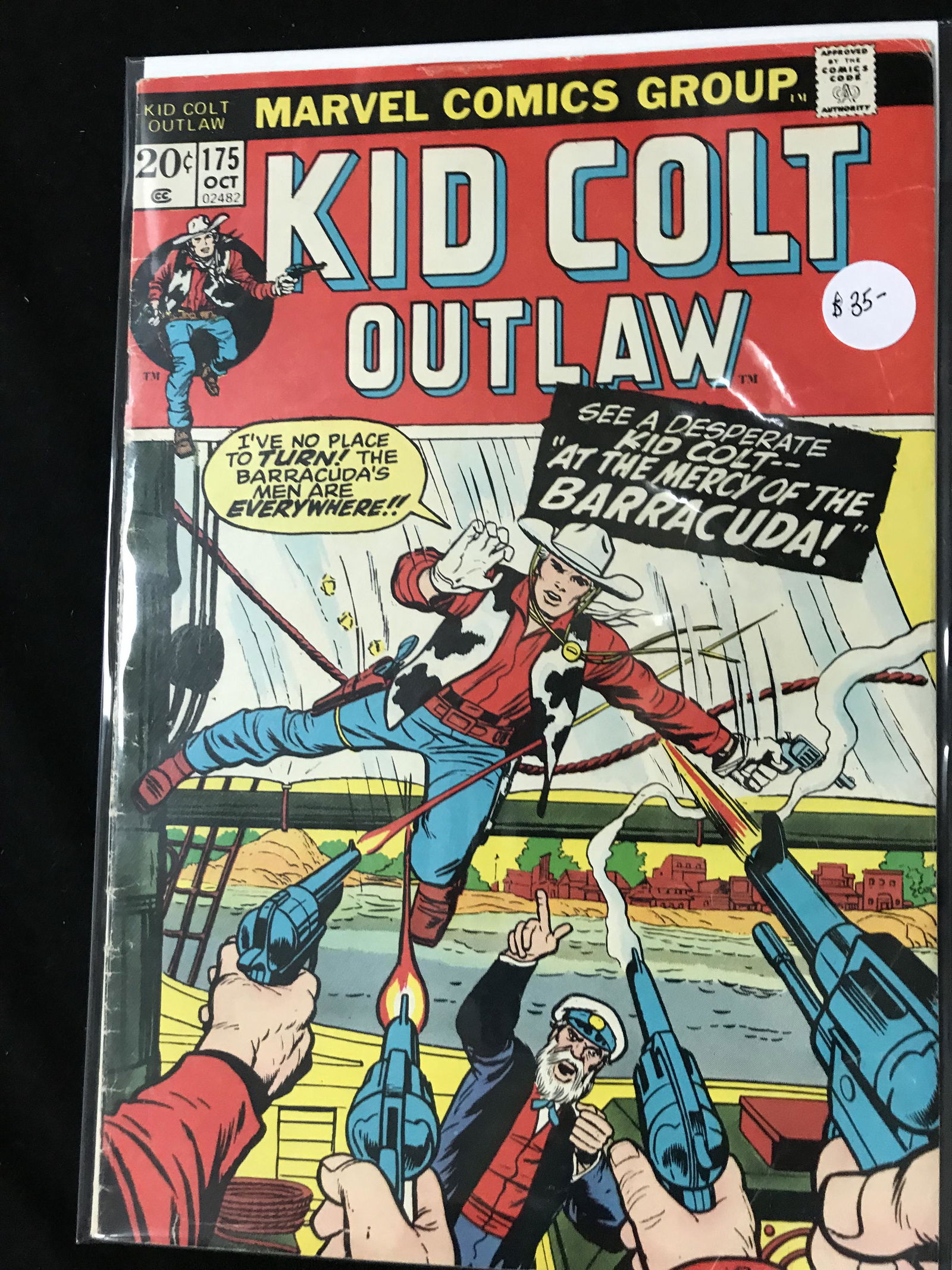MARVEL COMICS GROUP KID COLT OUTLAW NO.175 (1 of 1)