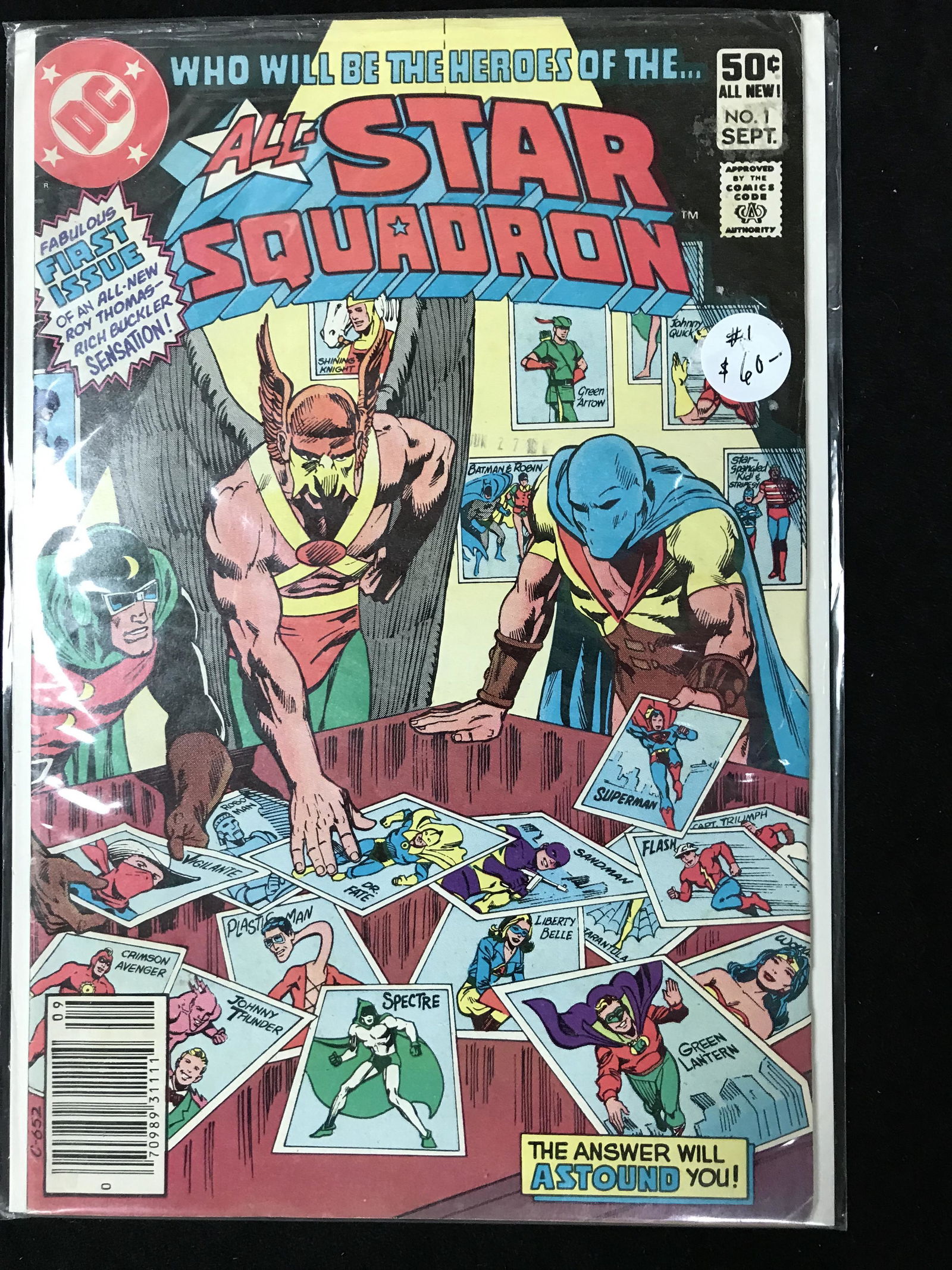 DC COMICS ALL STAR SQUADRON NO.1 (1 of 1)