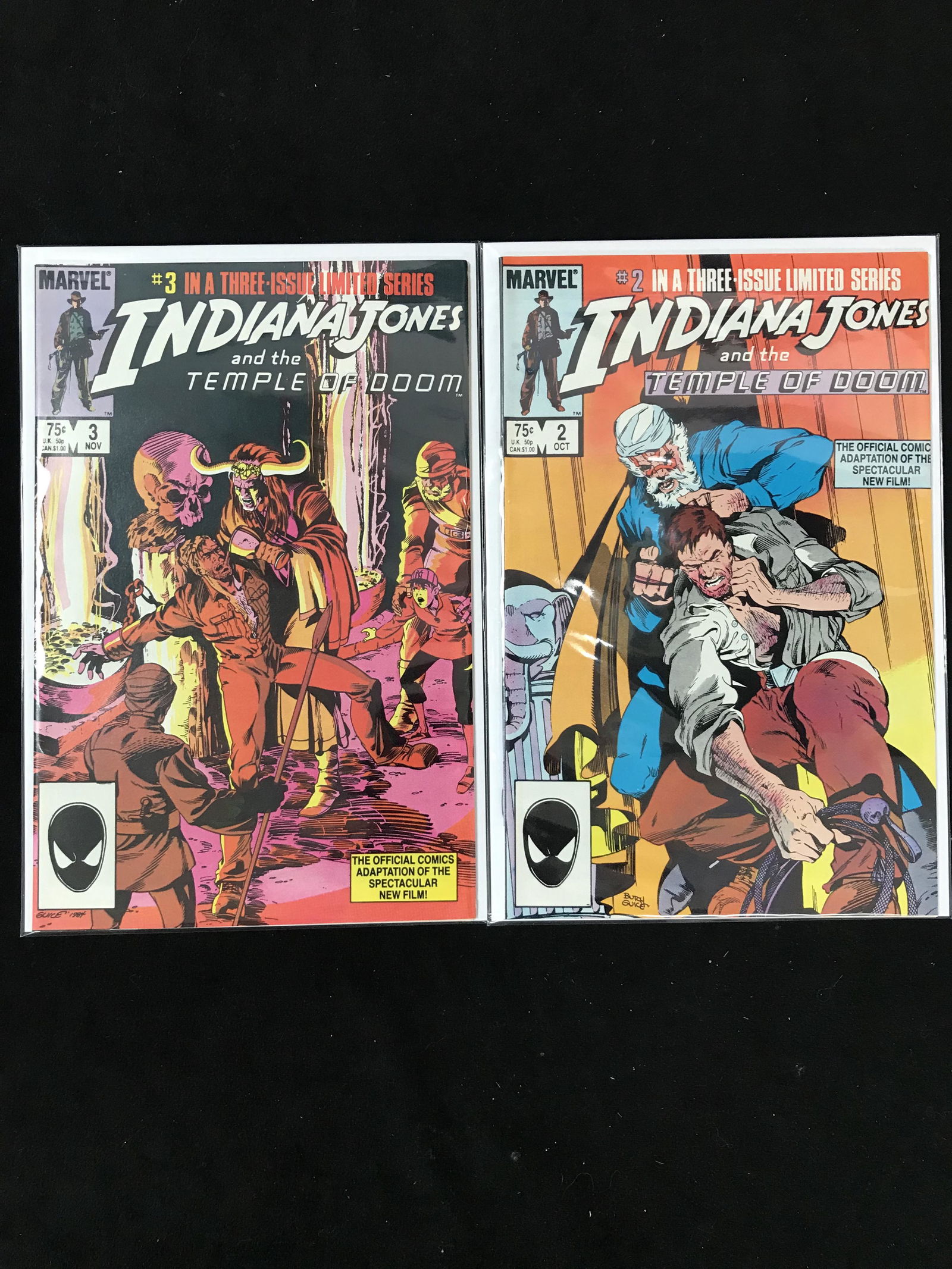 LOT OF MARVEL COMICS INDIANA JONES NO. 2-3 (1 of 1)