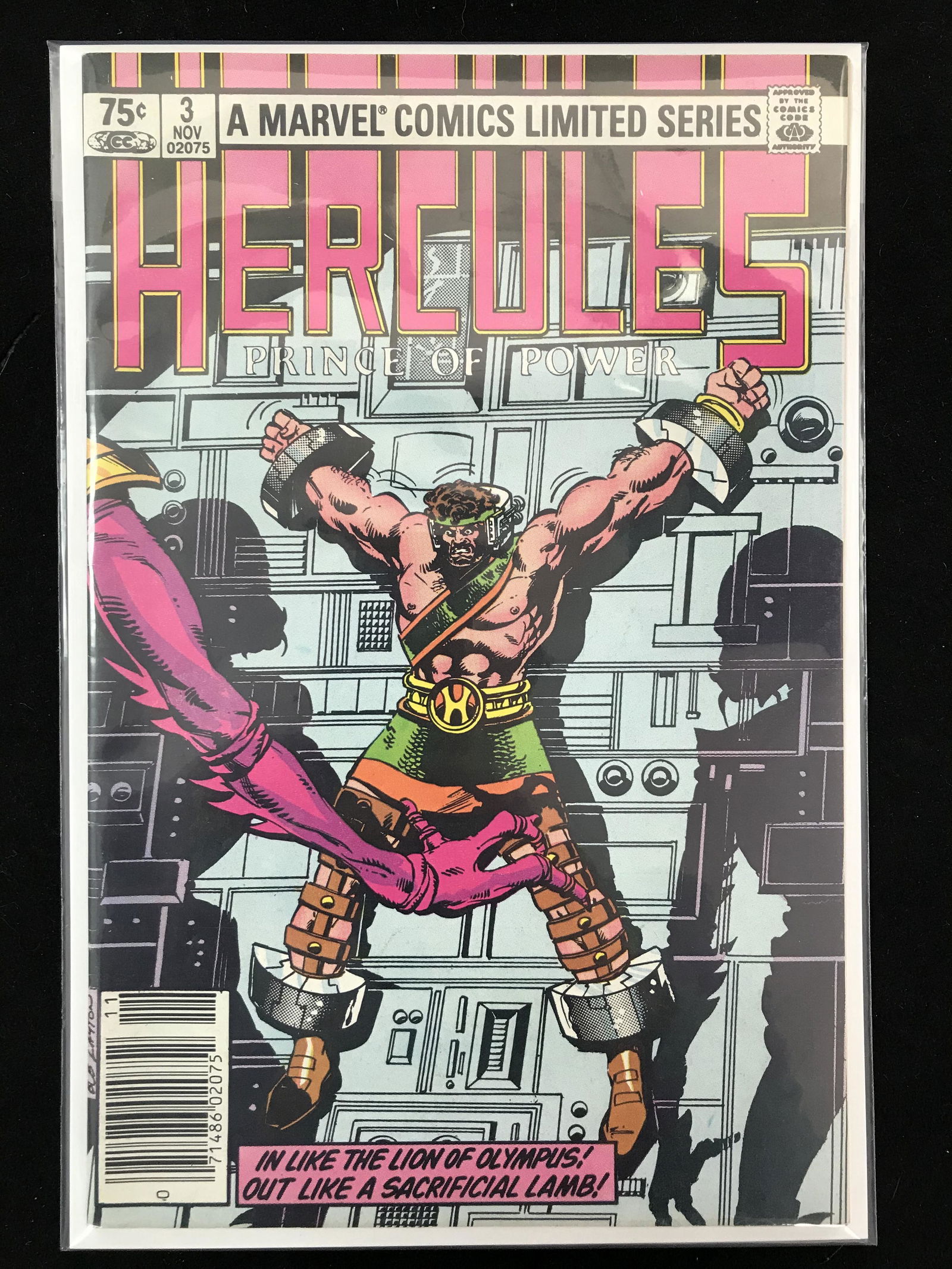 MARVEL COMICS HERCULES NO. 3 (1 of 1)