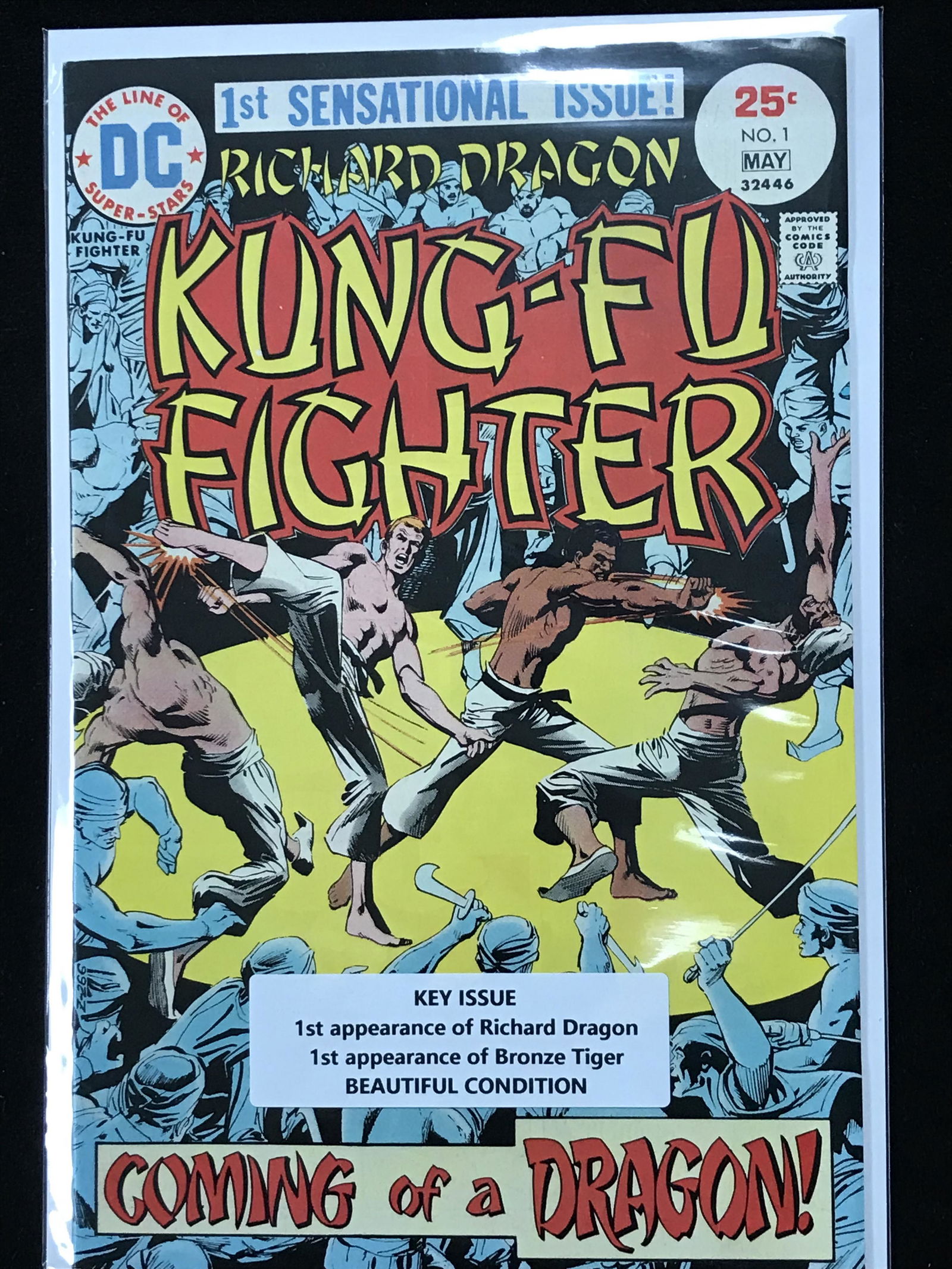 DC COMICS KUNG FU FIGHTER NO. 1 (KEY ISSUE) (1 of 1)