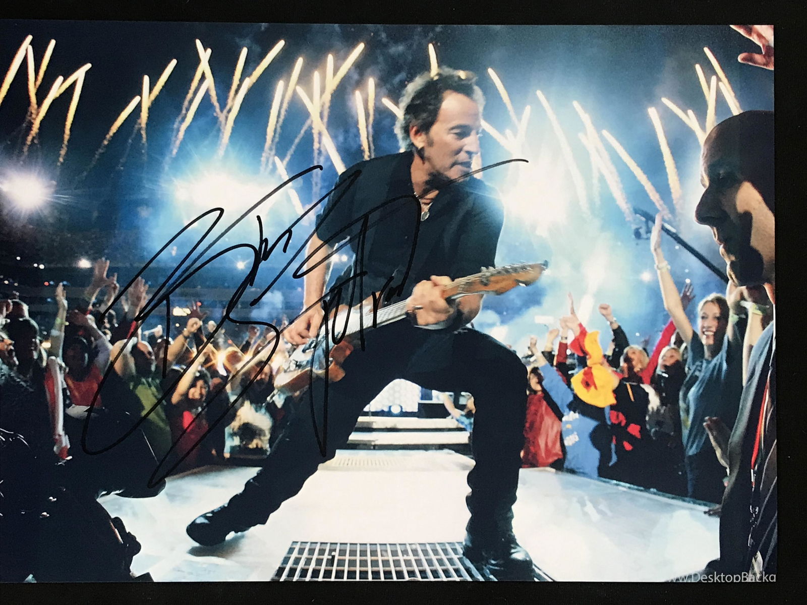 BRUCE SPRINGSTEEN SIGNED 8X10 (RA COA) (1 of 2)