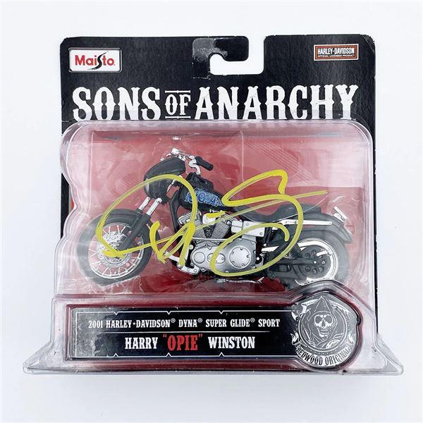 RYAN HURST SIGNED SIGNED HARLEY DAVIDSON DIE CAST (FROZEN POND COA): 1