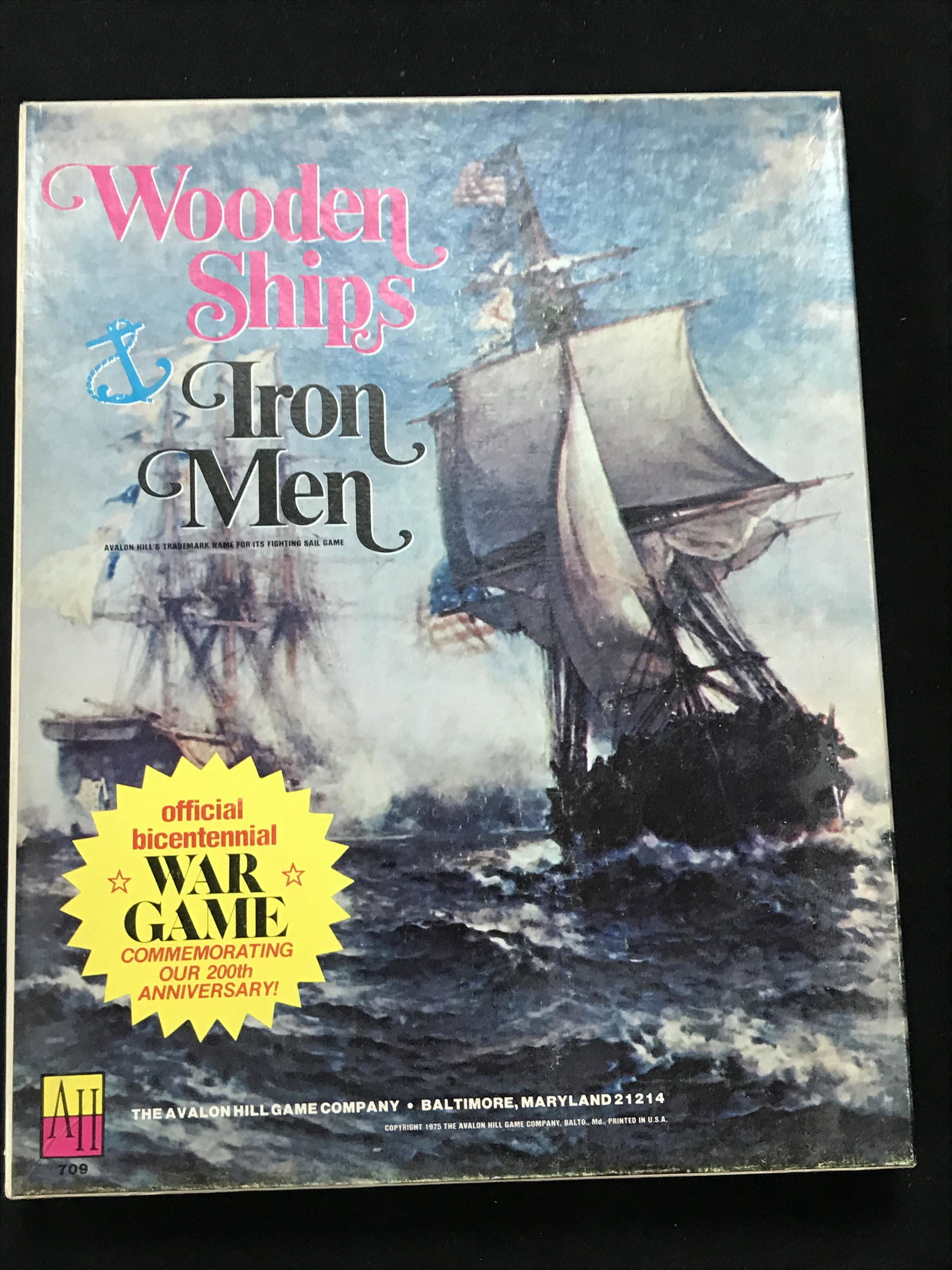 Wooden Ships and Iron Men (1974) wargame: 1