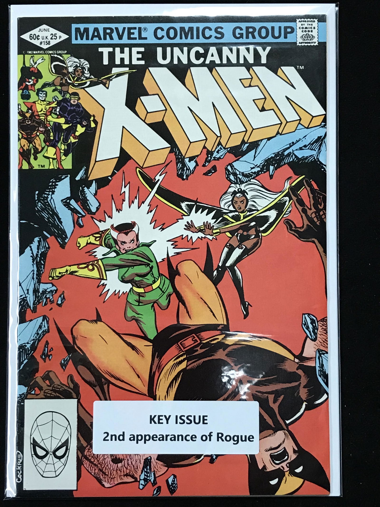 MARVEL COMICS X-MEN NO. 158 (2ND APP ROGUE) (1 of 1)
