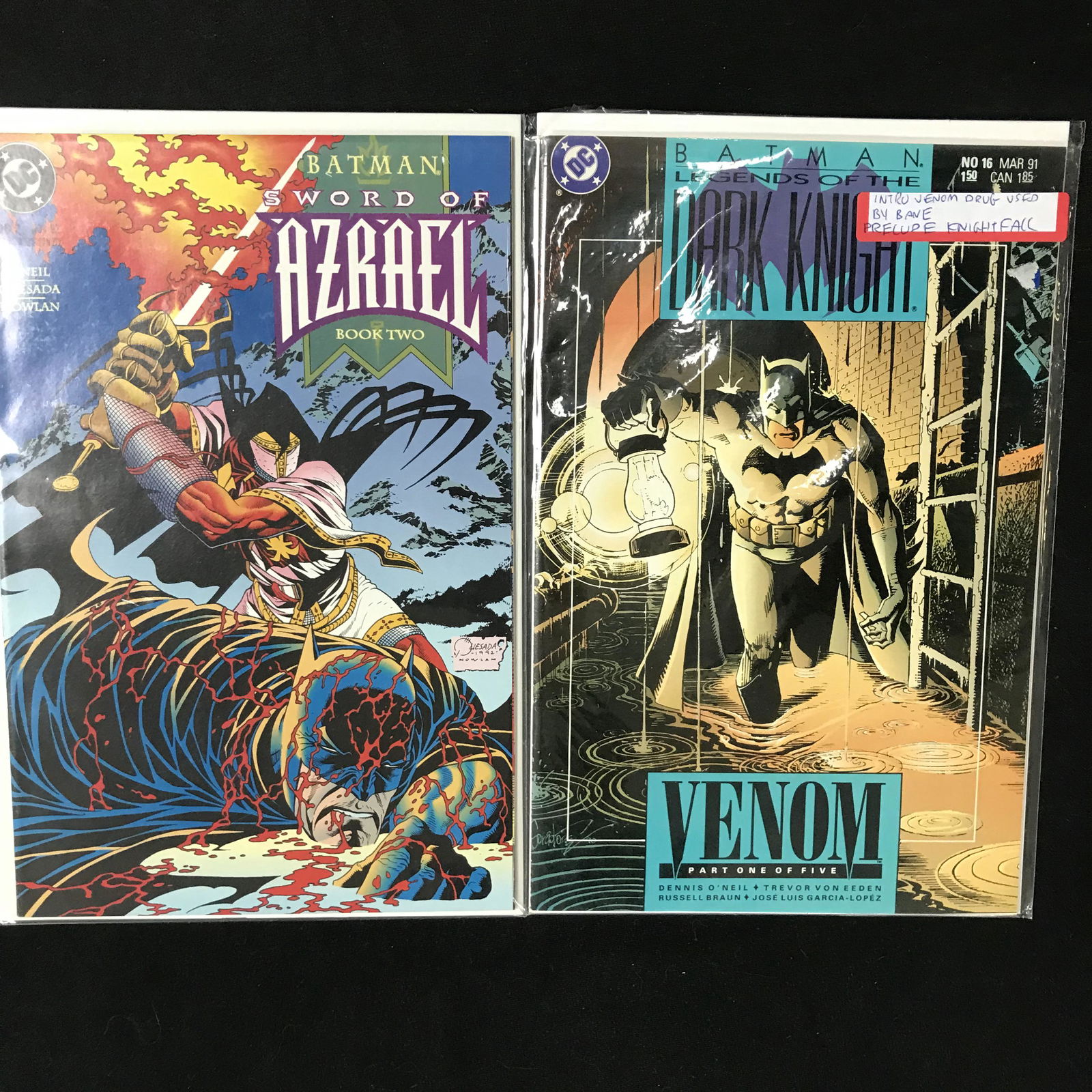 DC COMICS BATMAN KEY COMIC BOOK LOT (1 of 1)