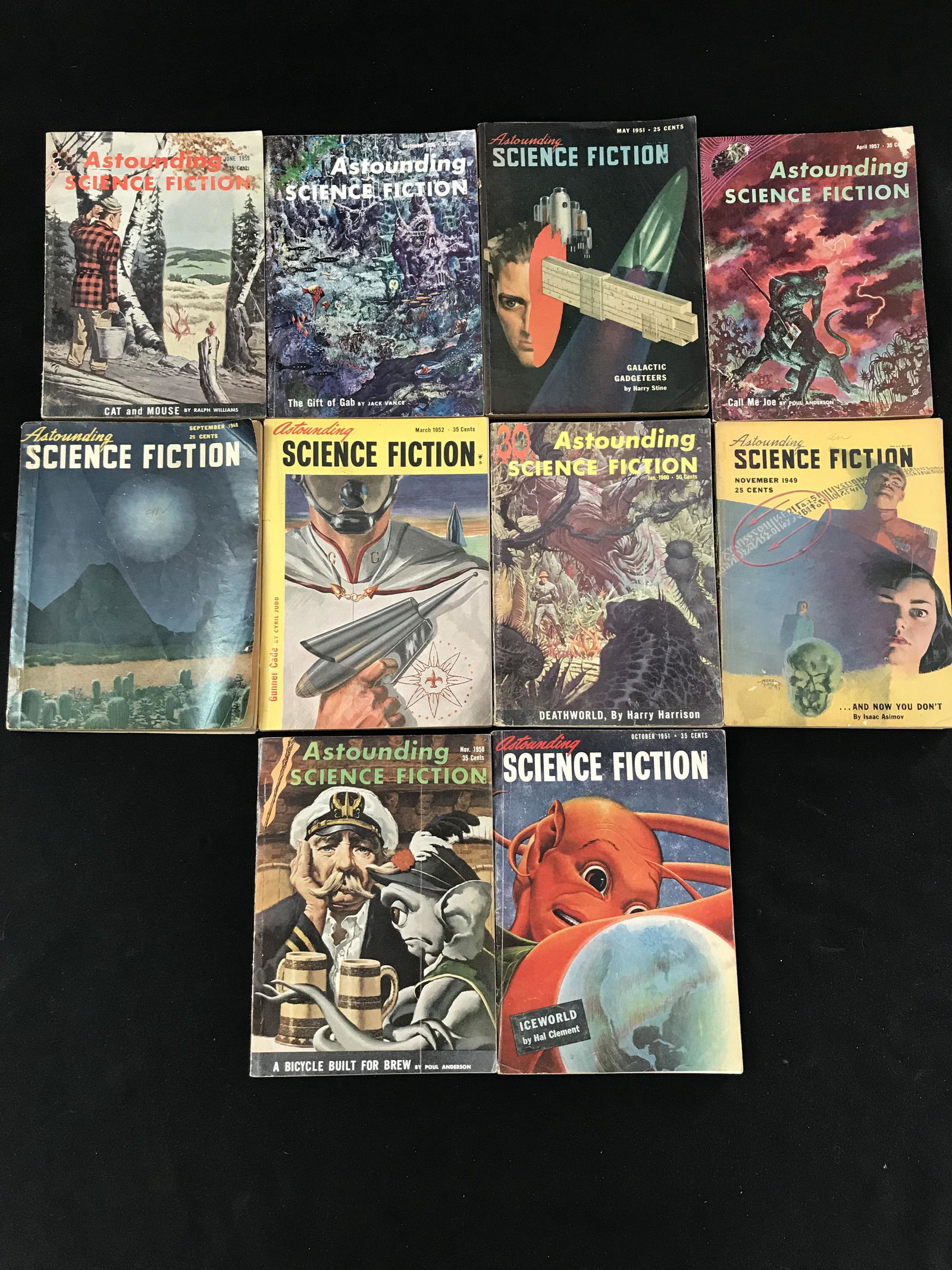 1940'S ASTOUNDING SCIENCE FICTION COMIC BOOK LOT (1 of 1)